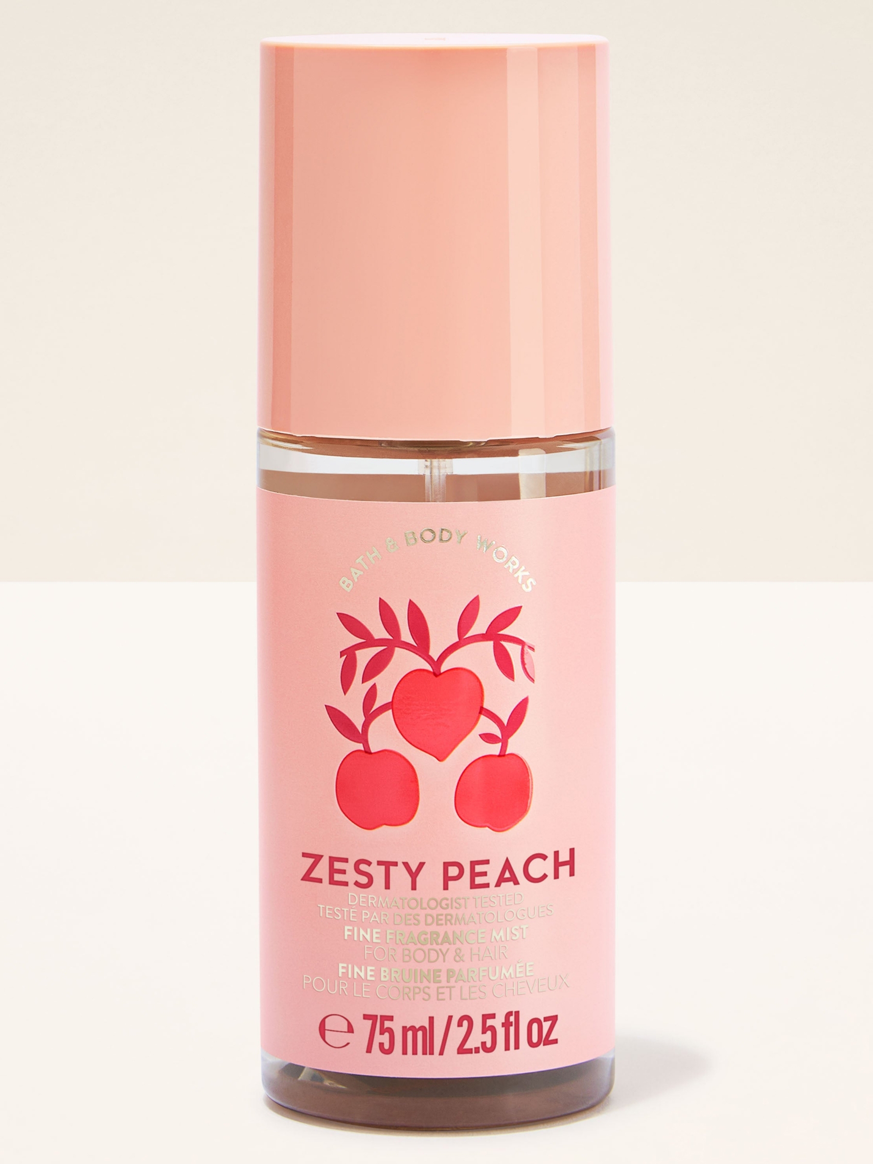 Zesty Peach Travel Size Fine Fragrance Mist 75ml - Image 1 of 4