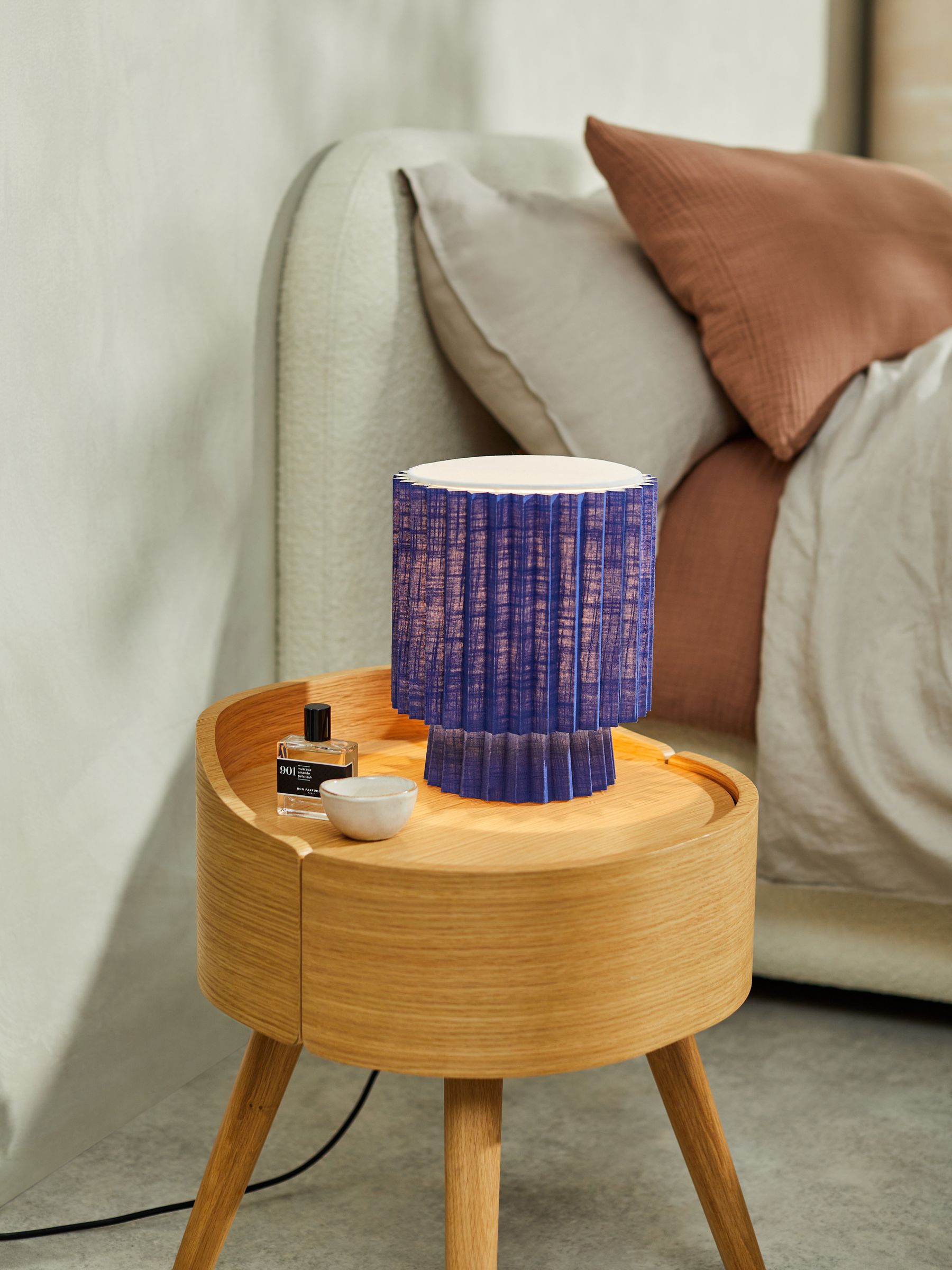 Small Reva Table Light in Blue - Image 2 of 7