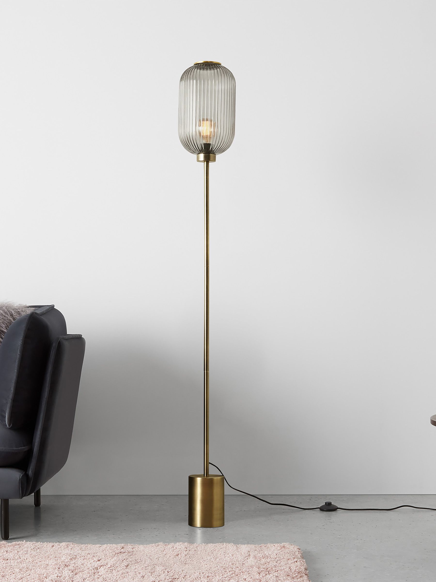 Briz Floor Lamp in Grey - Image 5 of 8