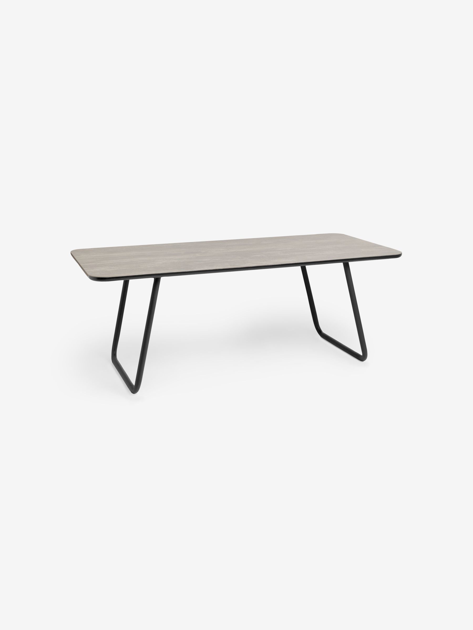 Dwyer Ceramic Marble 8 Seater Fixed Dining Table in Grey - Image 6 of 6