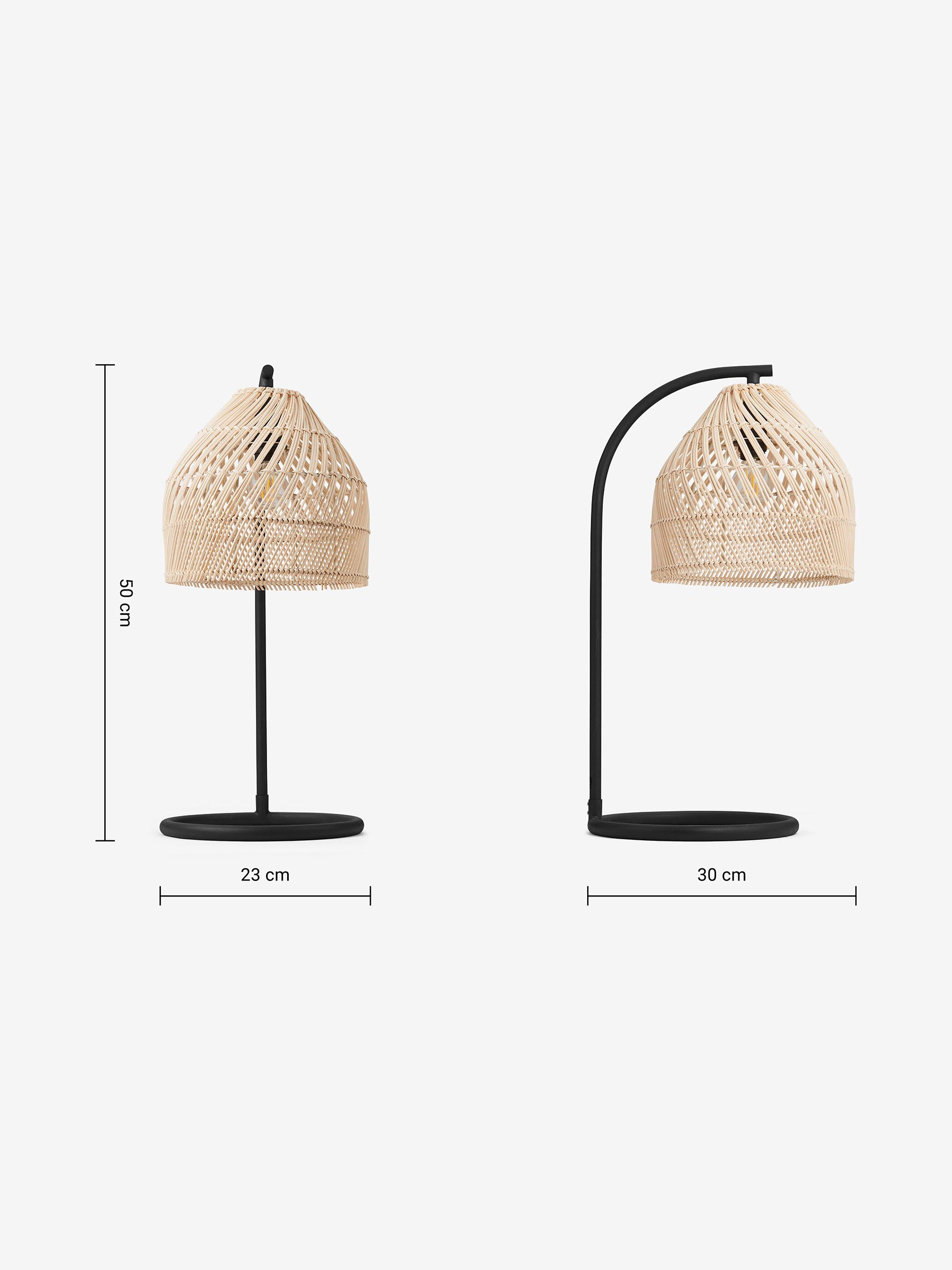 Java Table Lamp in Natural - Image 3 of 3
