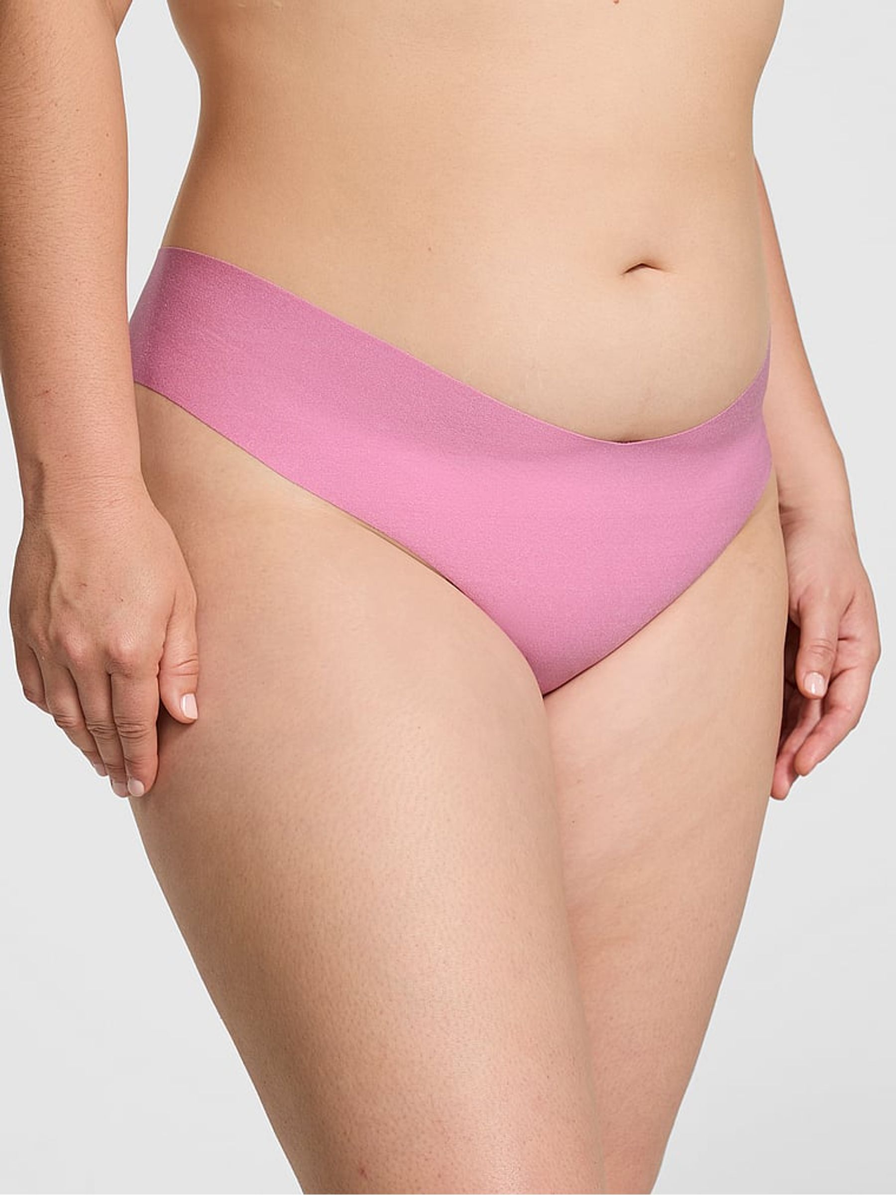 Pink Moonstone High Leg Thong Knickers - Image 1 of 1