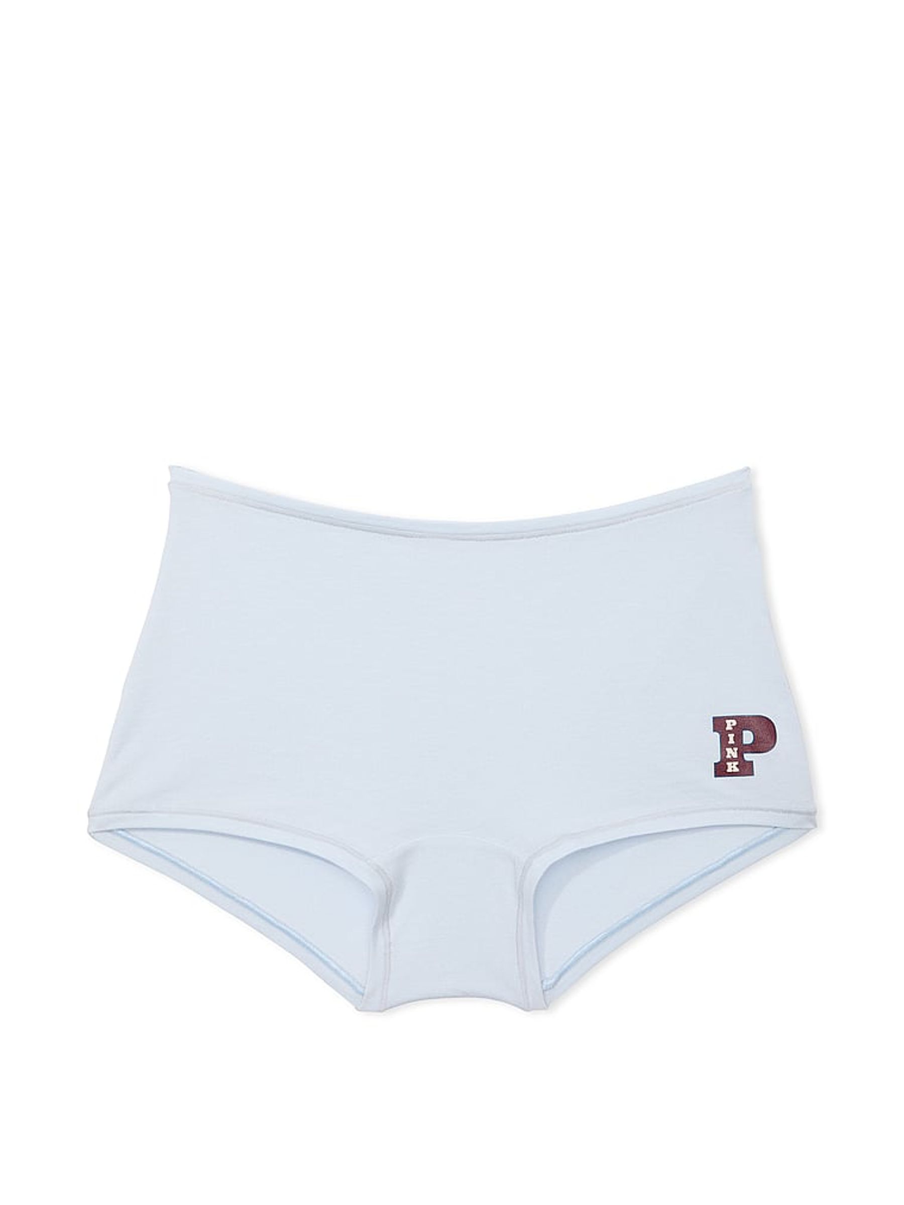 Hydrangea Blue Cotton Boyshort Knickers - Image 3 of 3