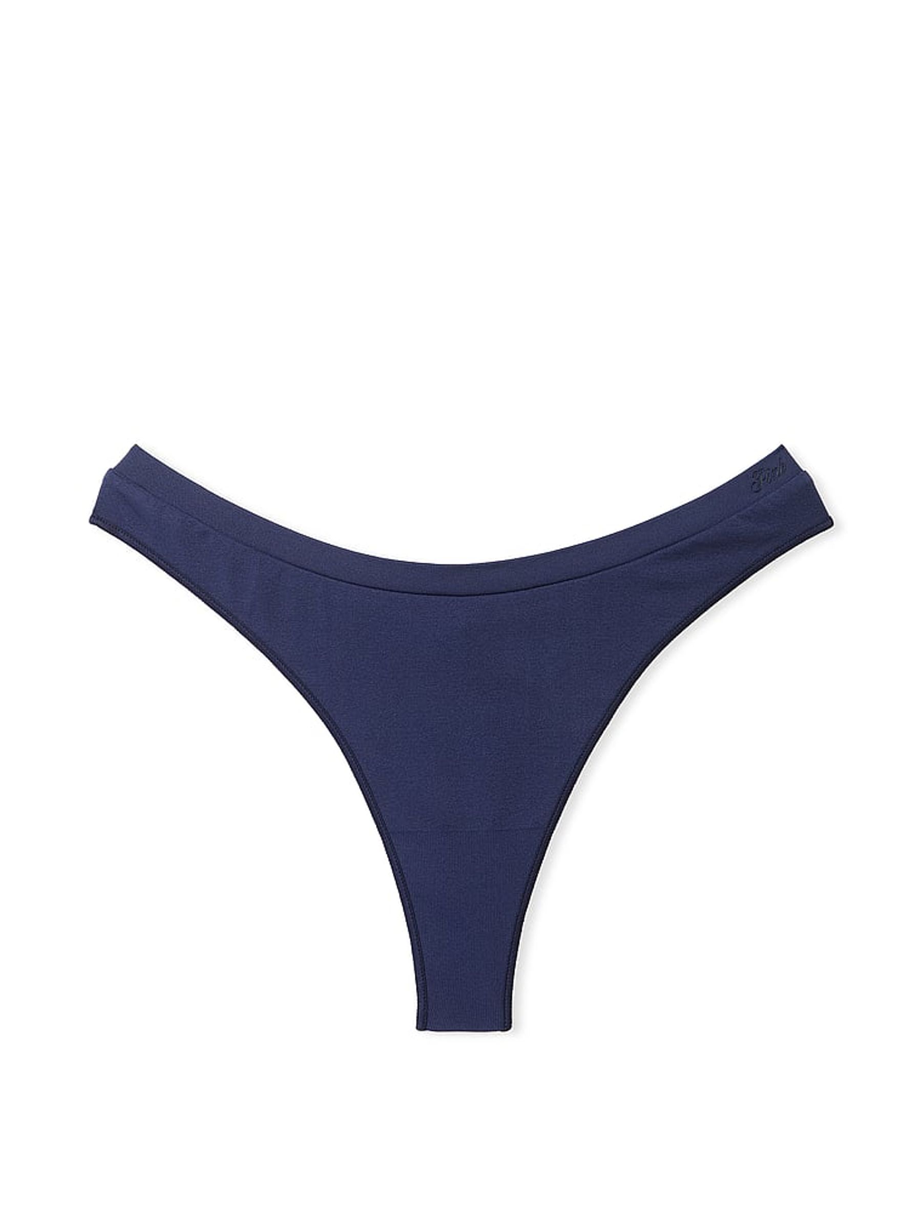 Blue Midnight Navy Thong Knickers - Image 3 of 3