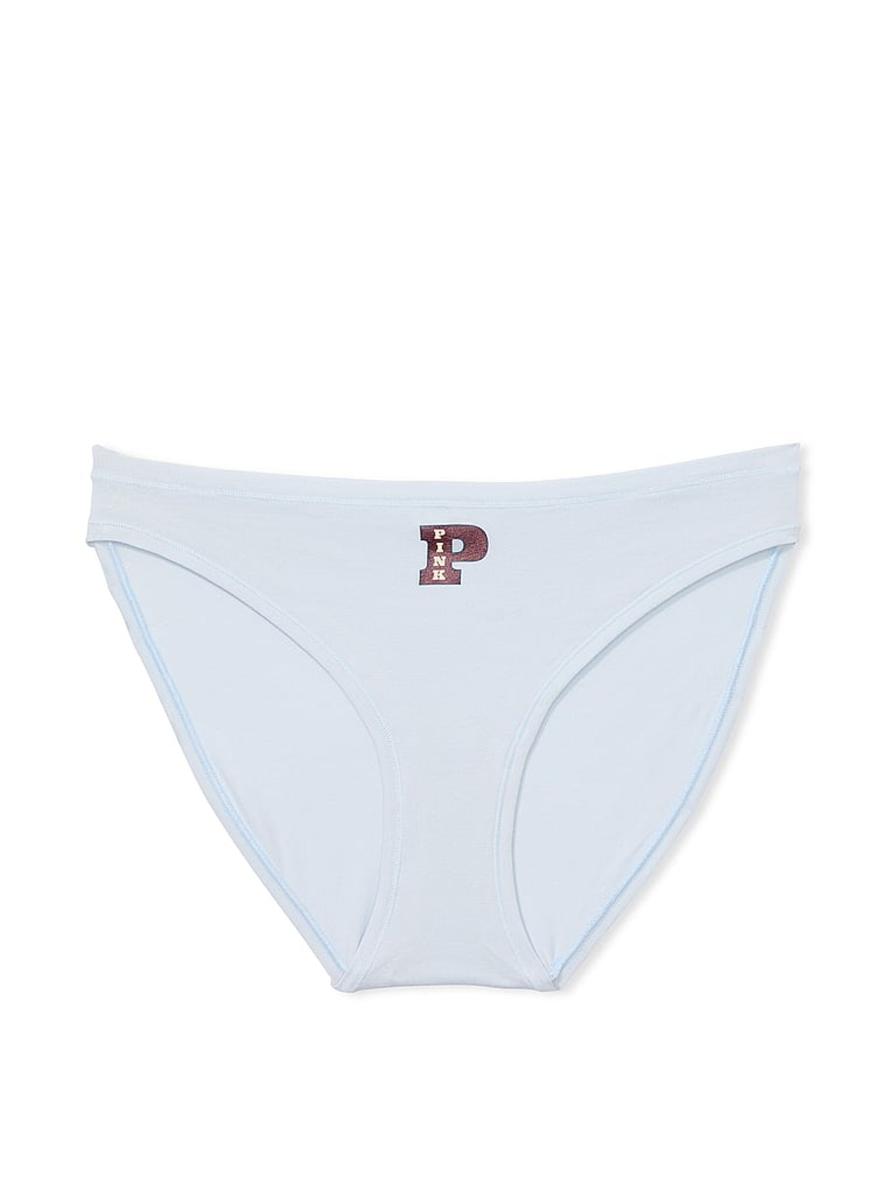 Hydrangea Blue Bikini Cotton Knickers - Image 3 of 3