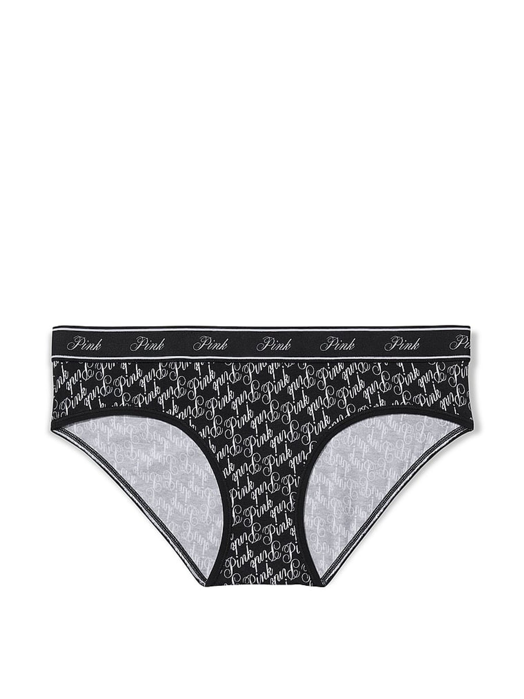 Black Script Hipster Cotton Logo Knickers - Image 3 of 3