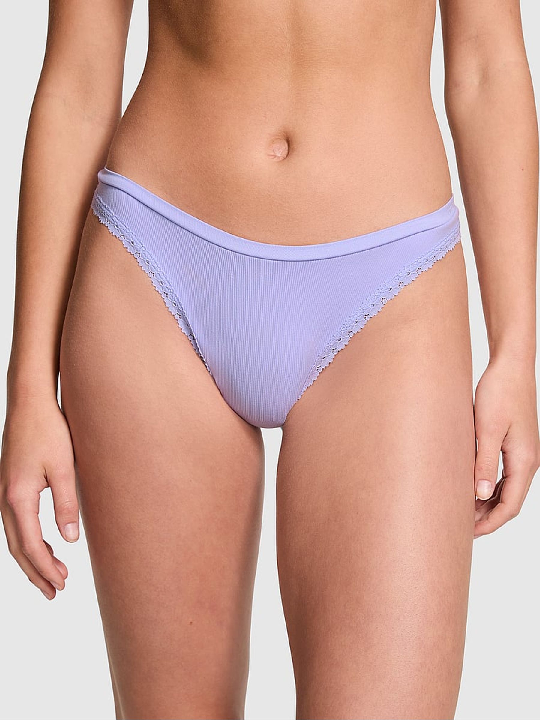 Purple Cloud Thong Seamless Knickers - Image 1 of 3