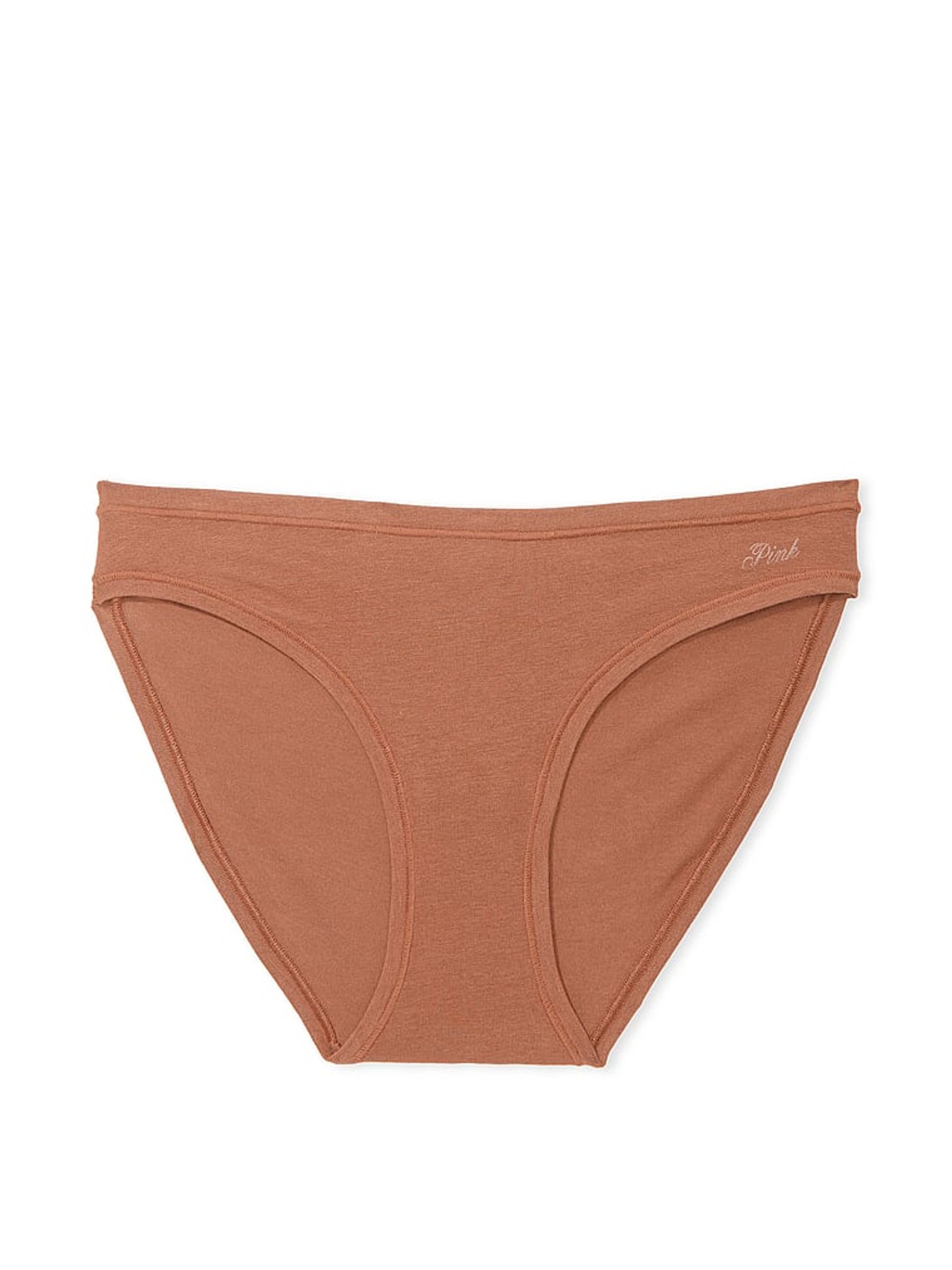 Caramel Nude Bikini Cotton Knickers - Image 3 of 3