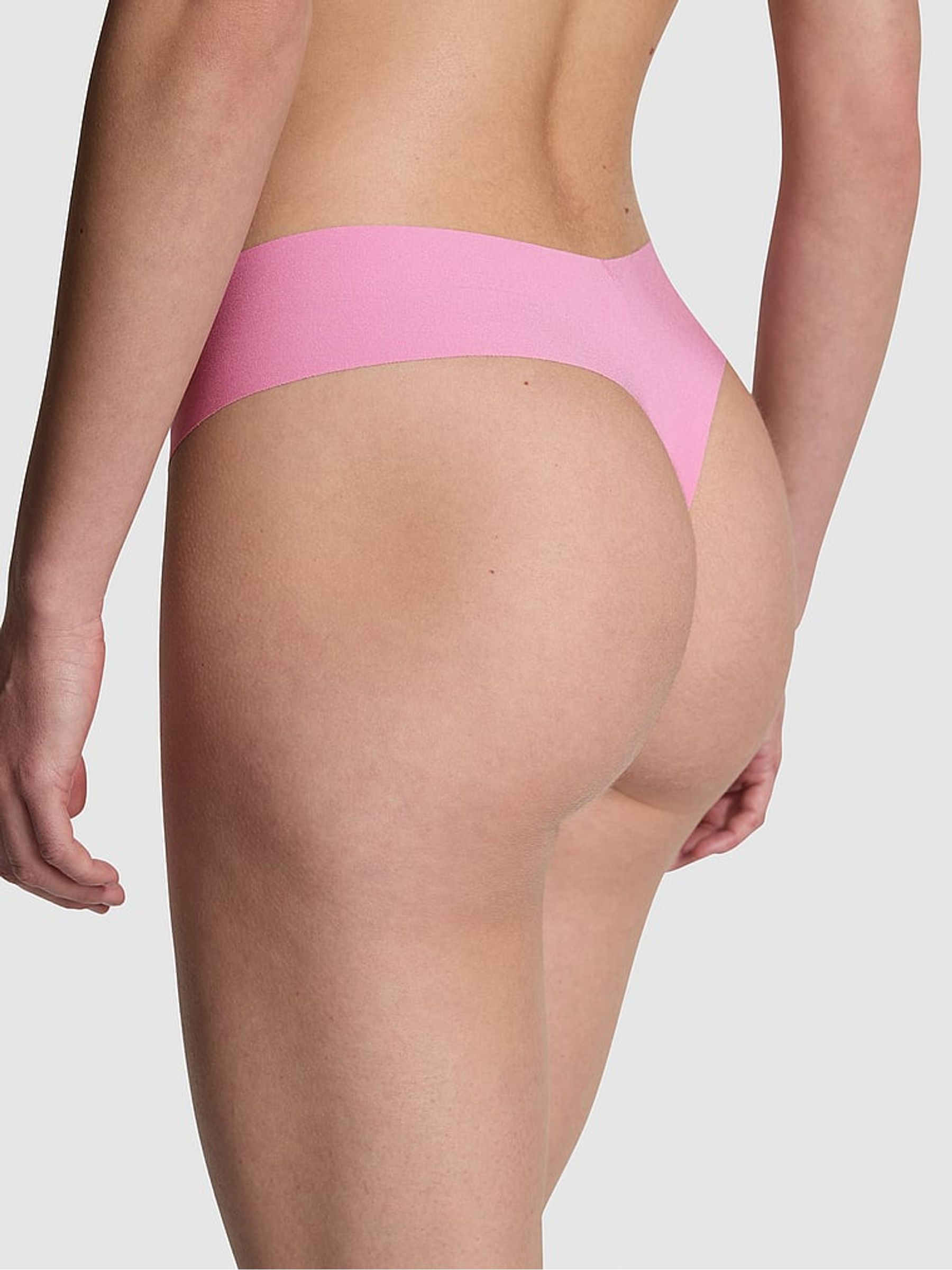 Pink Moonstone Thong No Show Lace Trim Hipster Knickers - Image 2 of 3