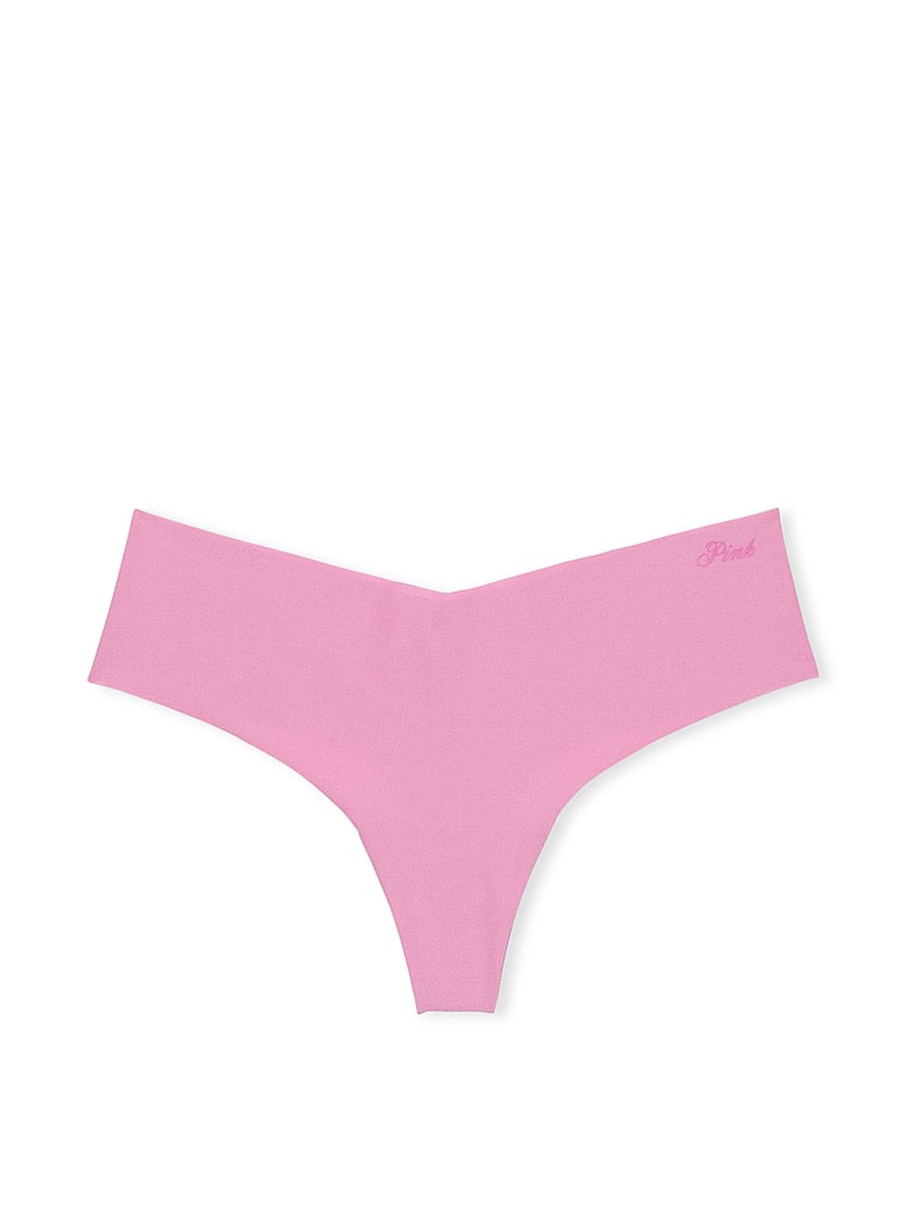 Pink Moonstone Thong No Show Lace Trim Hipster Knickers - Image 3 of 3
