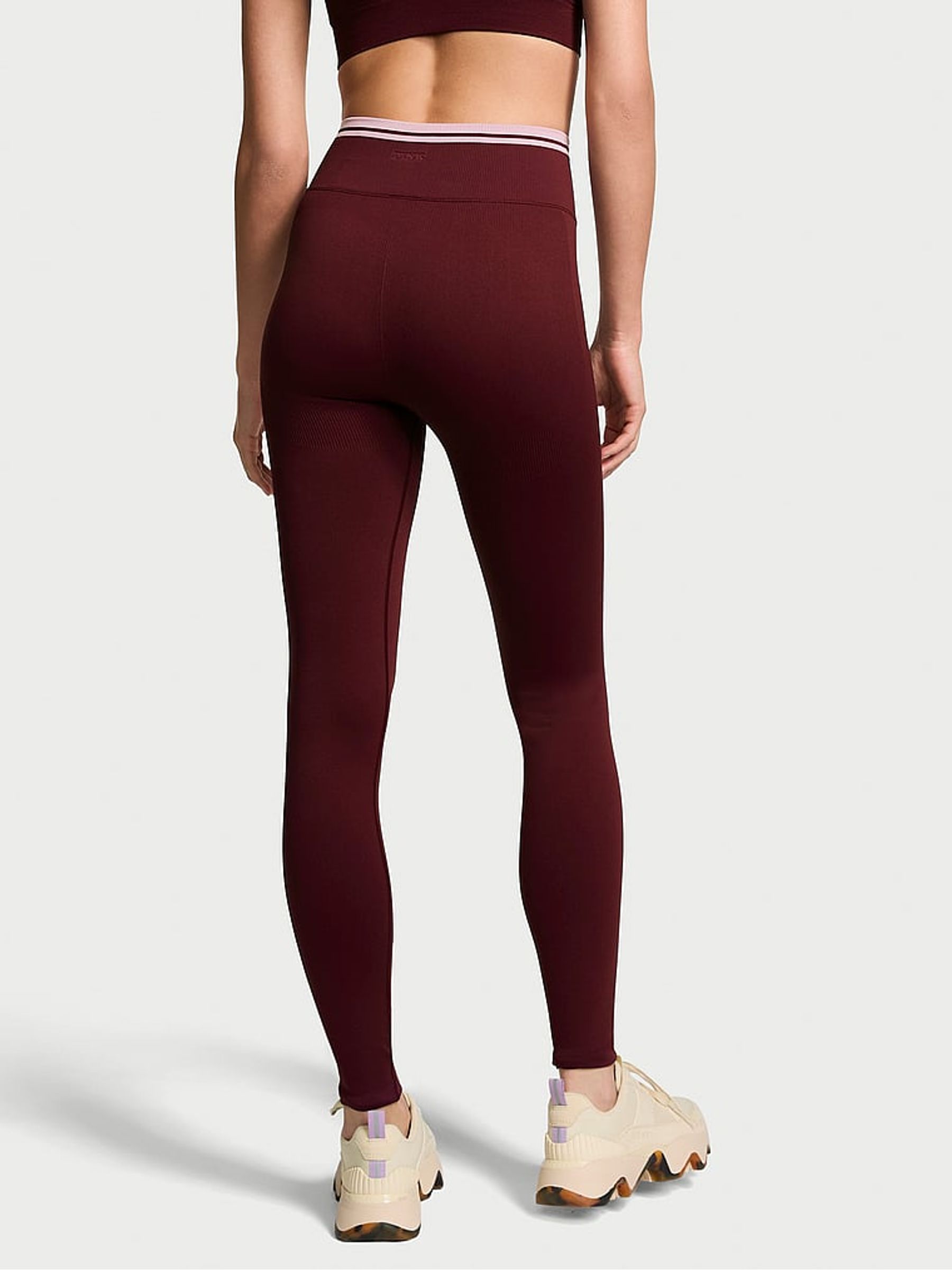 Purple Rose Seamless Leggings - Image 2 of 3
