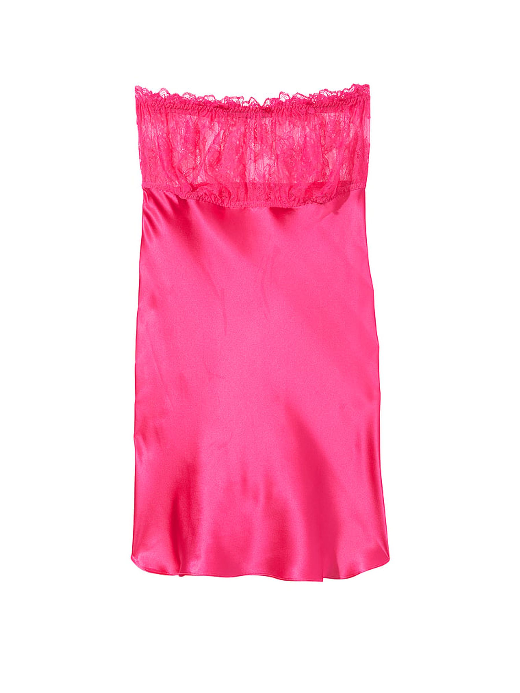 Forever Pink Archive Lace Strapless Slip Dress - Image 3 of 3 Forever Pink Archive Lace Strapless Slip Dress - Image 3 of 3