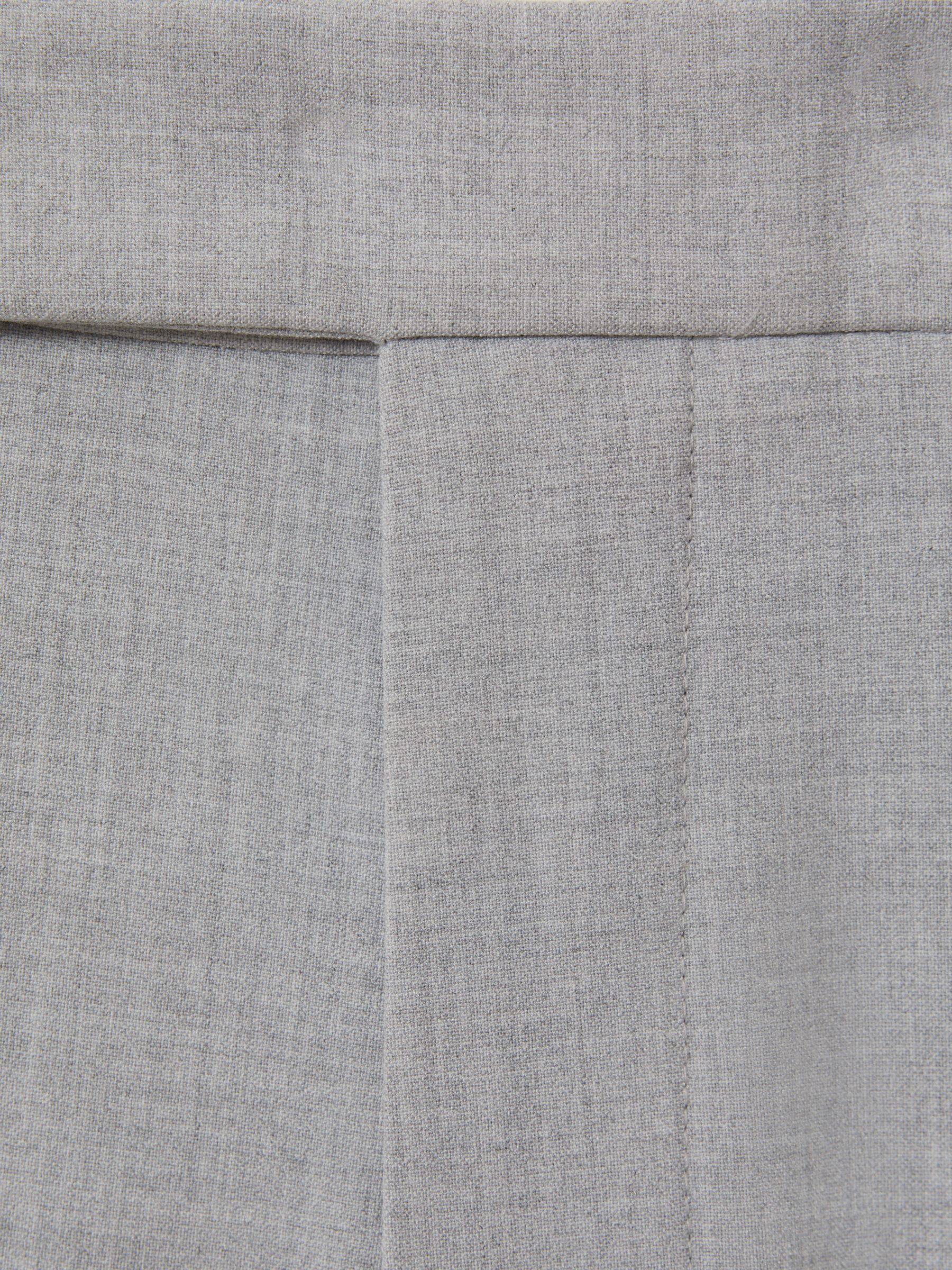 Slim-Fit Drawstring Trousers in Grey - Image 6 of 6
