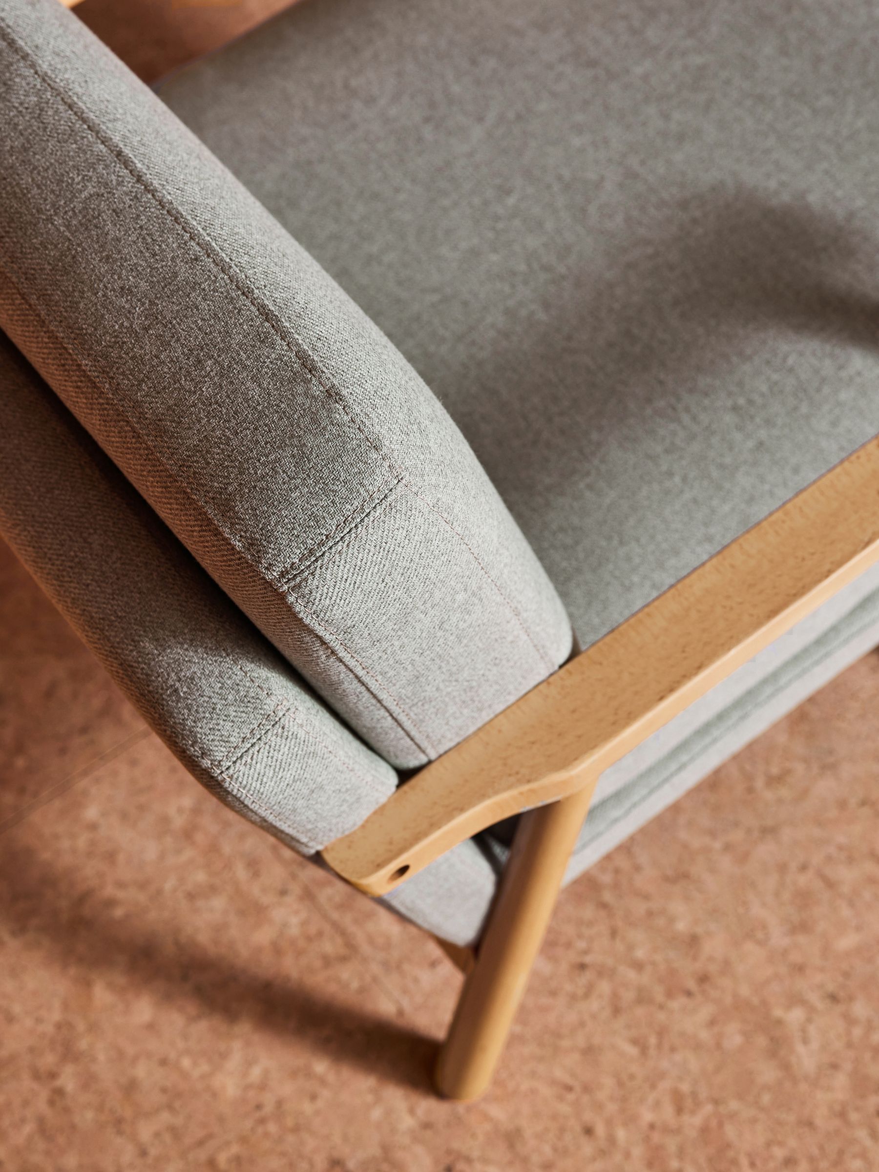Lars Accent Chair in Mountain Grey - Image 3 of 6