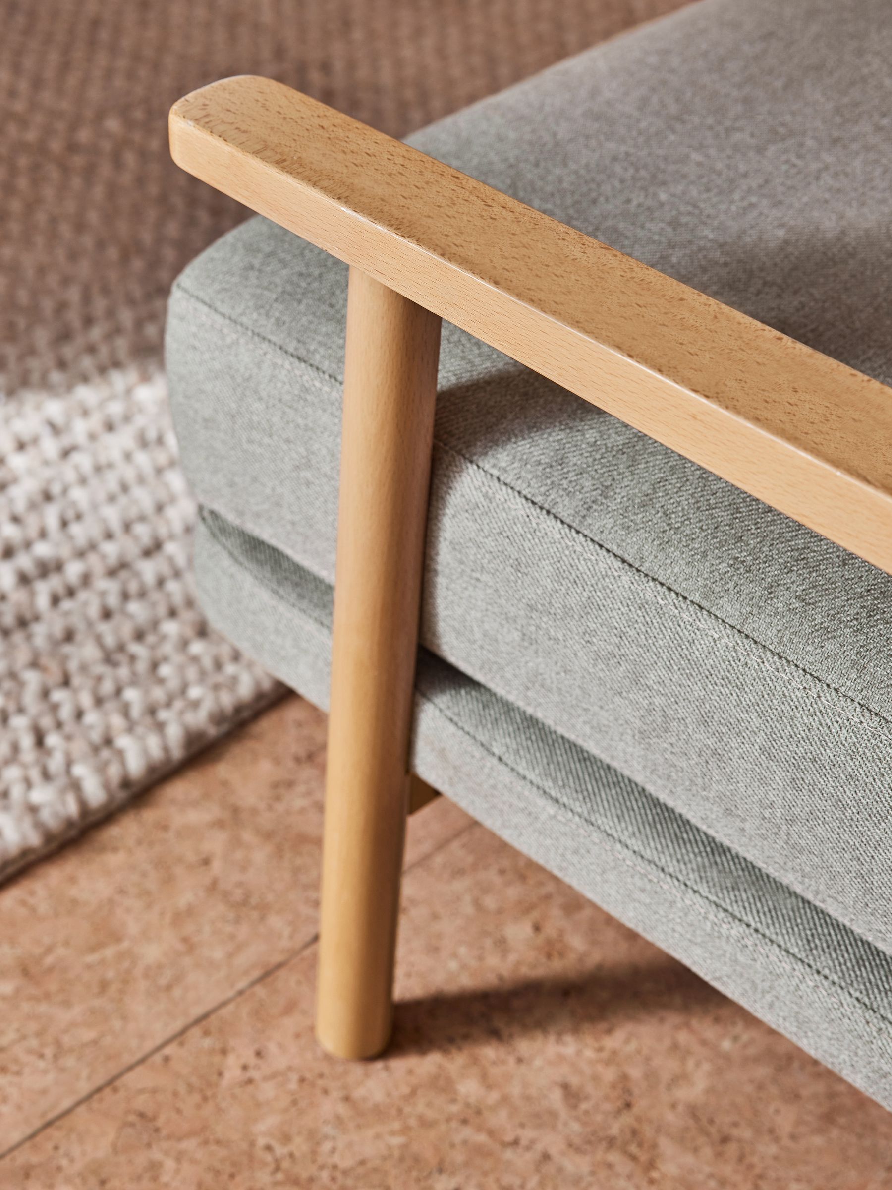 Lars Accent Chair in Mountain Grey - Image 5 of 6