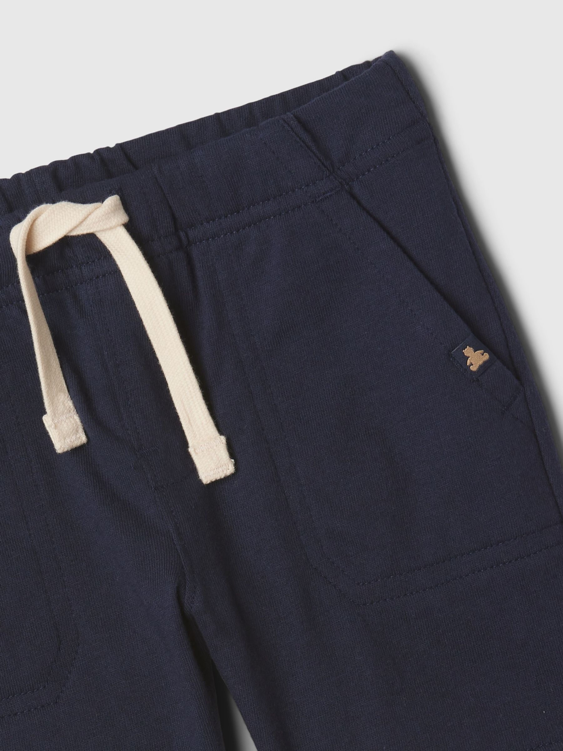 Navy Brannan Bear Pull On Shorts (Newborn-5yrs) - Image 3 of 3