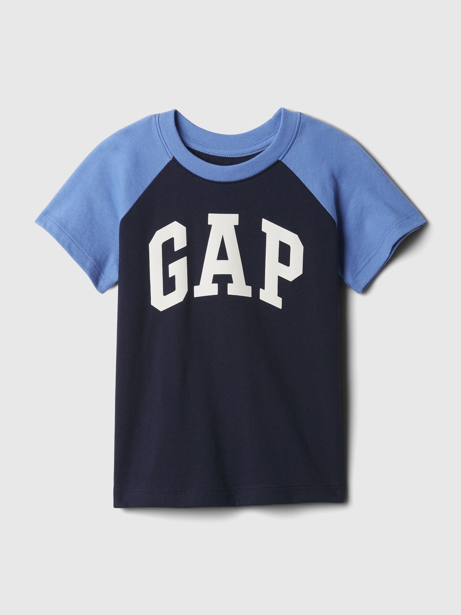 Blue Logo Short Sleeve Crew Neck T-Shirt (Newborn-5yrs) - Image 1 of 3