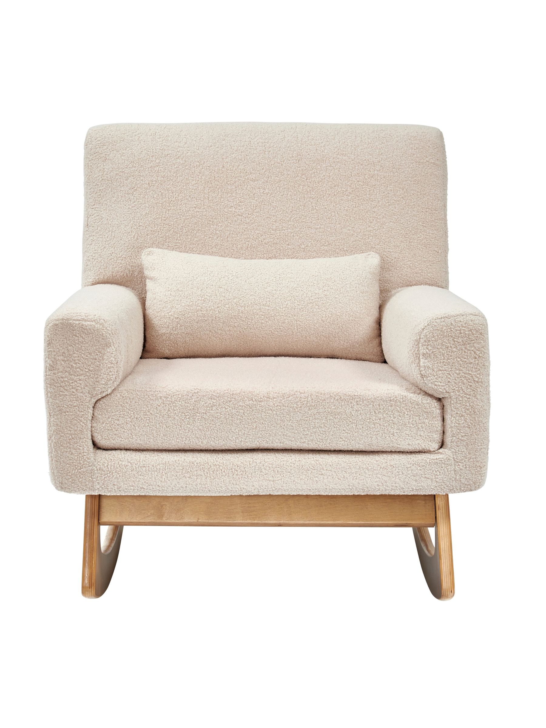 Gaia Baby Biscuit Serena Nursing Rocking Chair with Oak Legs - Image 2 of 5