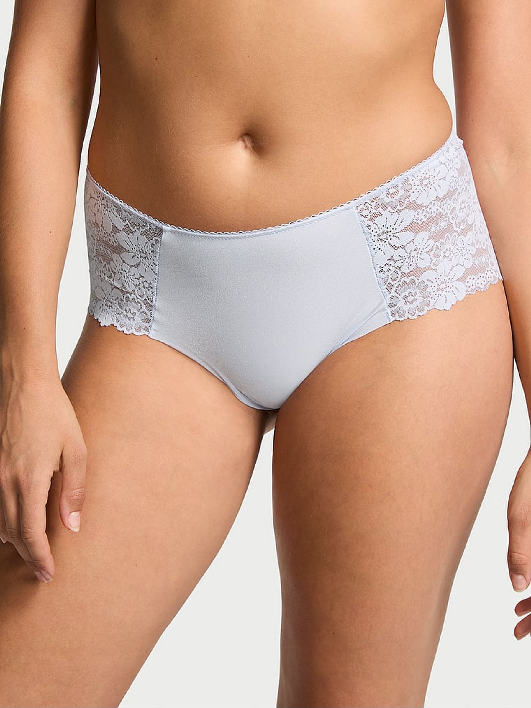 Blue Hydrangea Cheeky No Show Knickers - Image 1 of 1