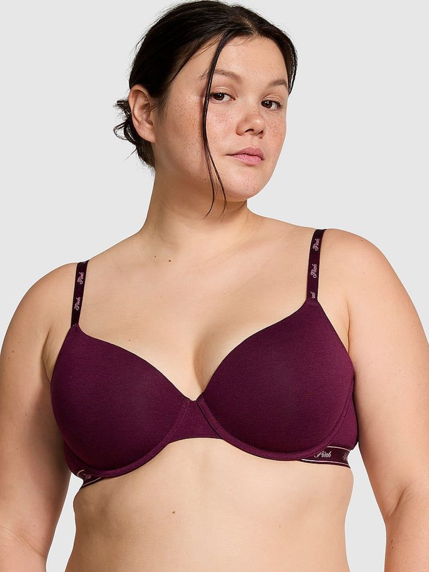 Purple Rose T Shirt Bra - Image 1 of 3