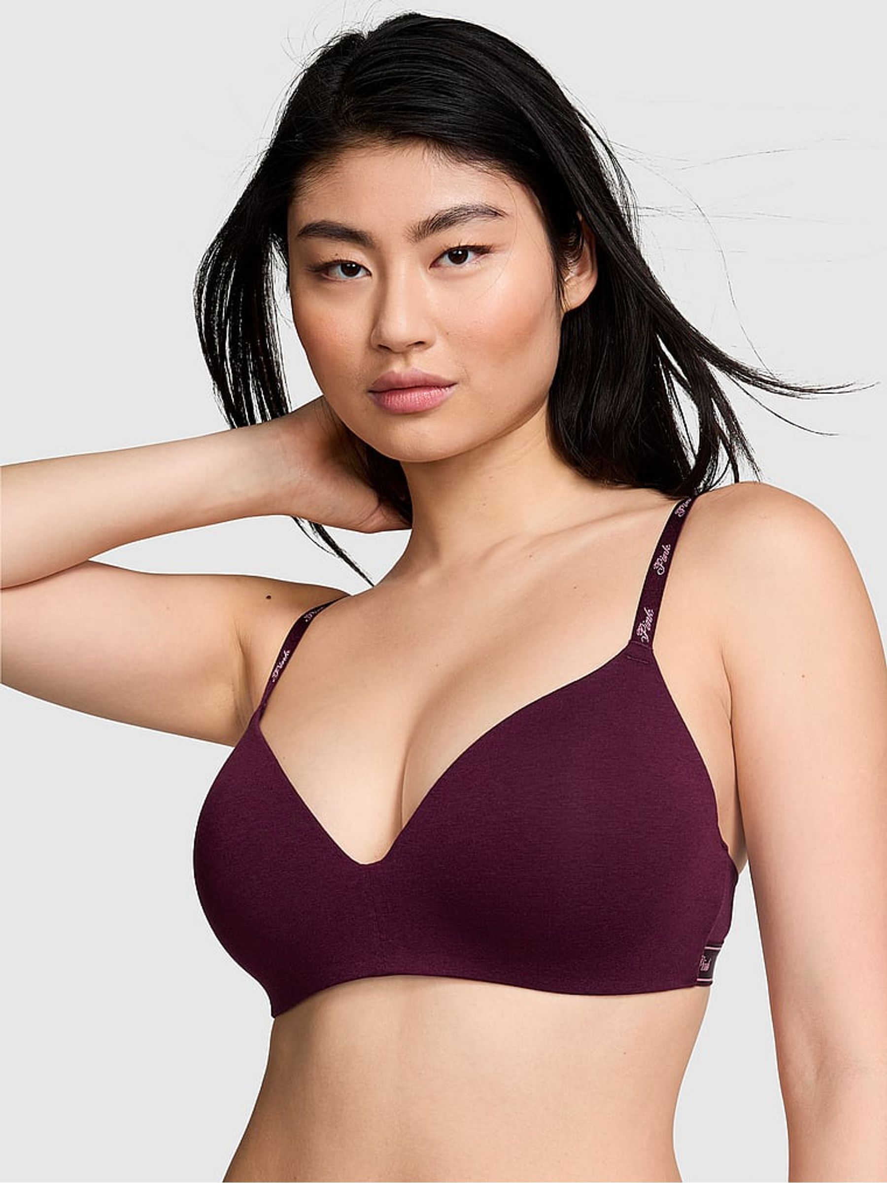 Purple Rose Non Wired Lightly Lined Bra - Image 1 of 3