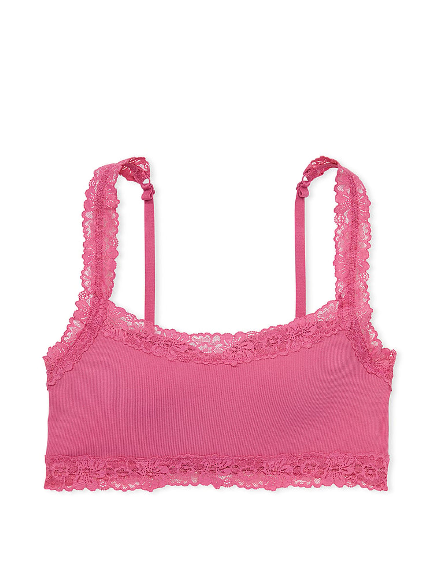 Midnight Mauve Pink Seamless Bralette - Image 3 of 3