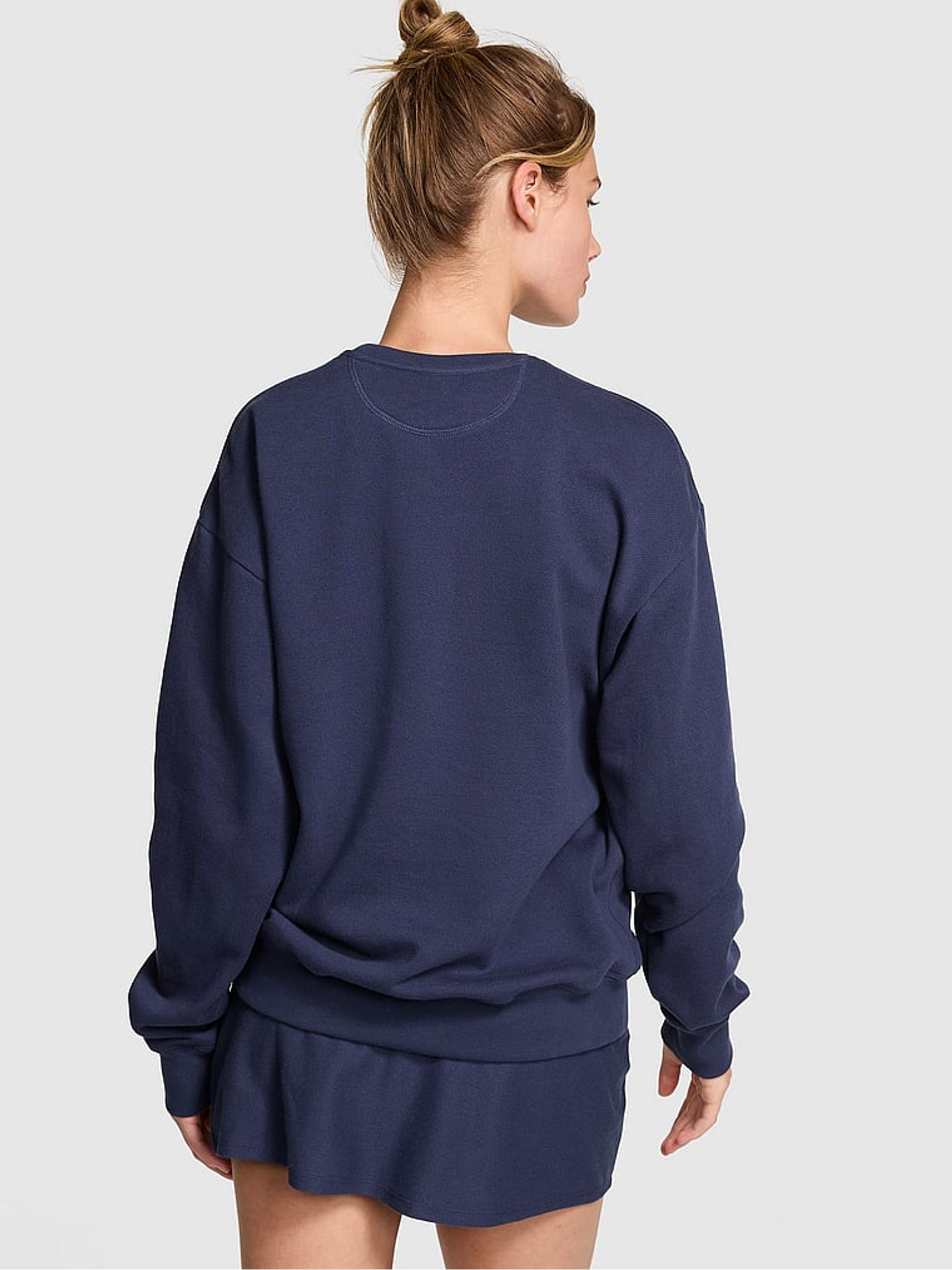 Midnight Navy Blue Fleece Sweatshirt - Image 2 of 3