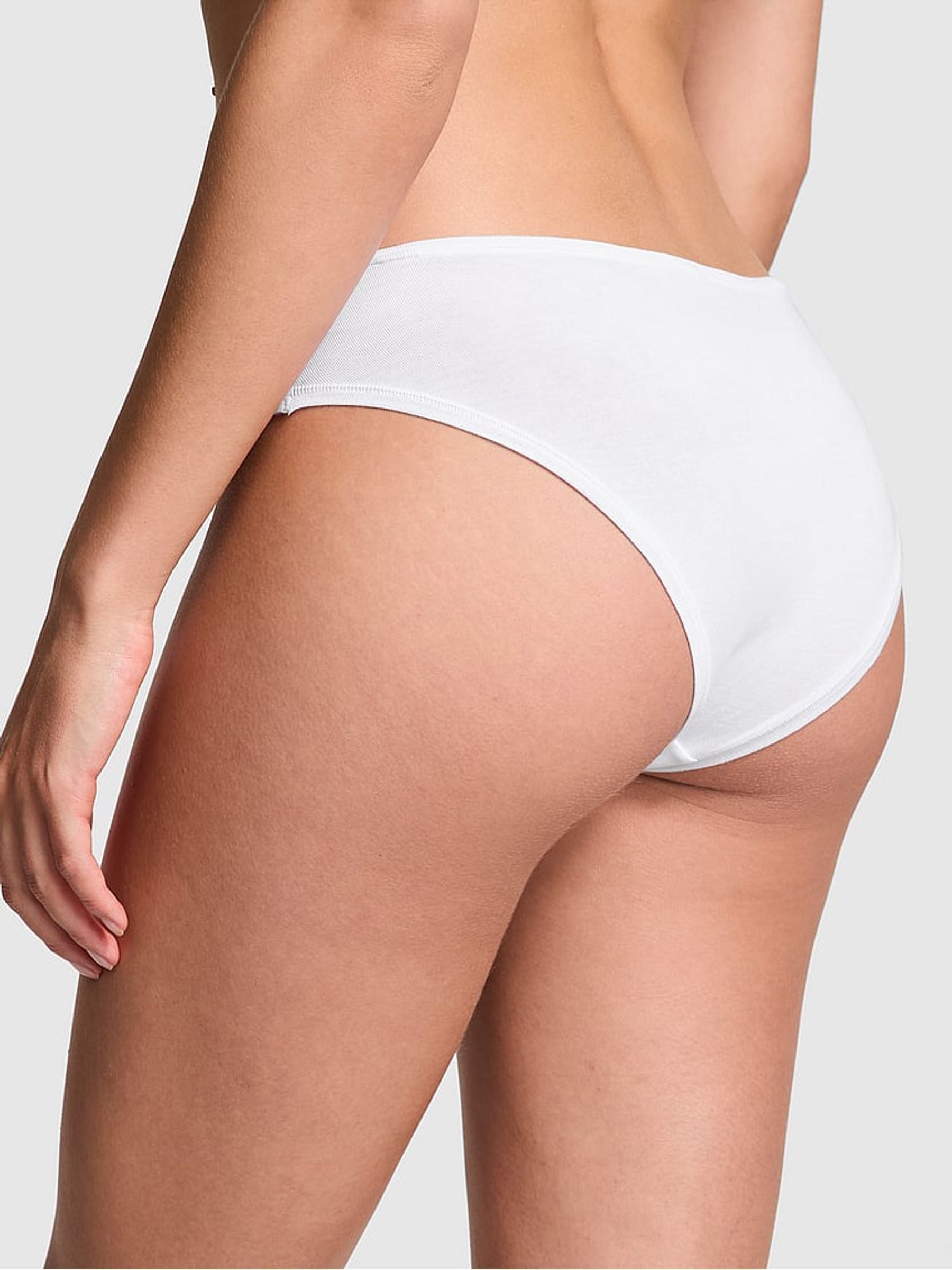White Cheeky Cotton Knickers - Image 2 of 3