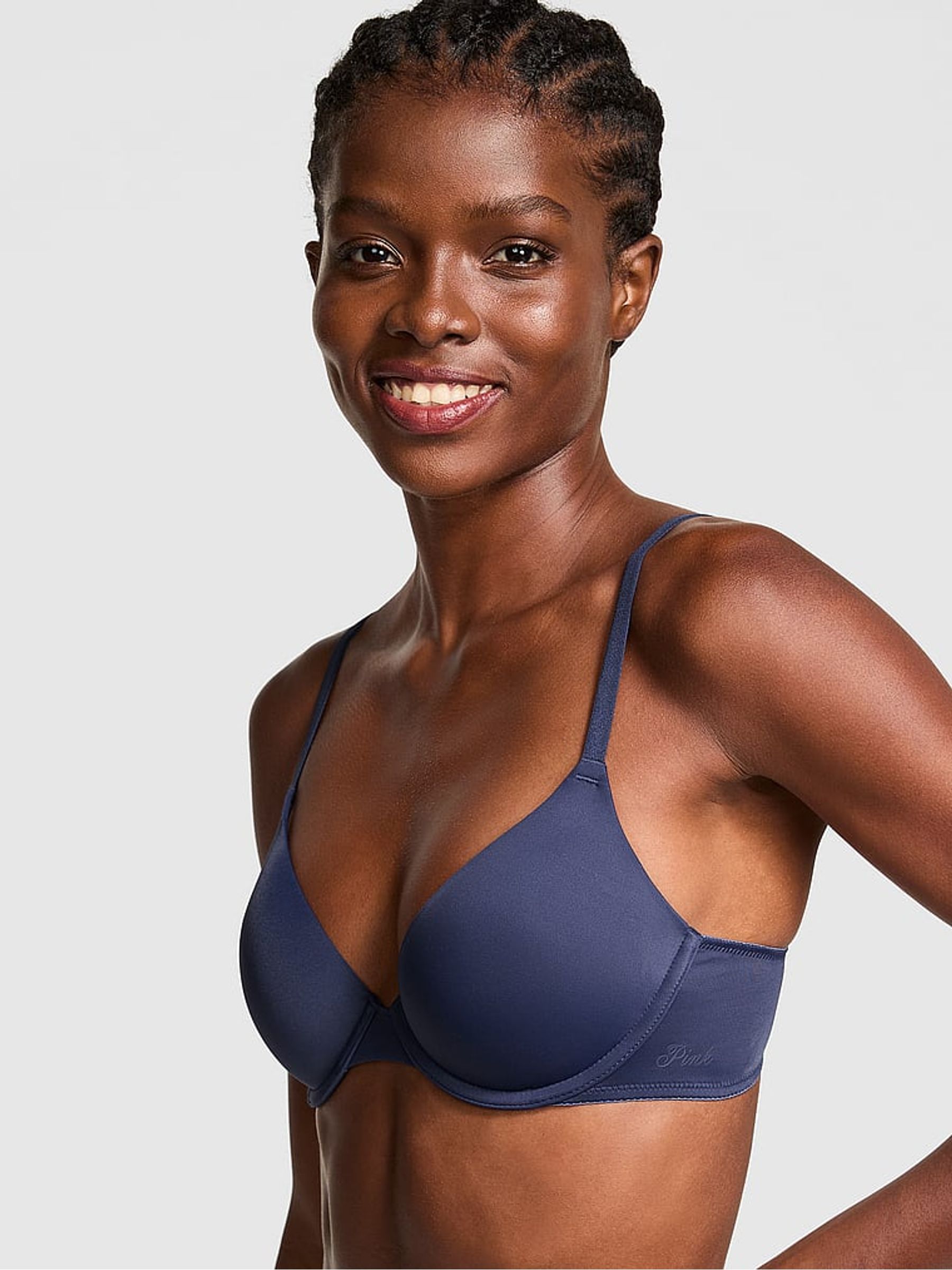 Blue Midnight Navy T Shirt Bra - Image 1 of 2