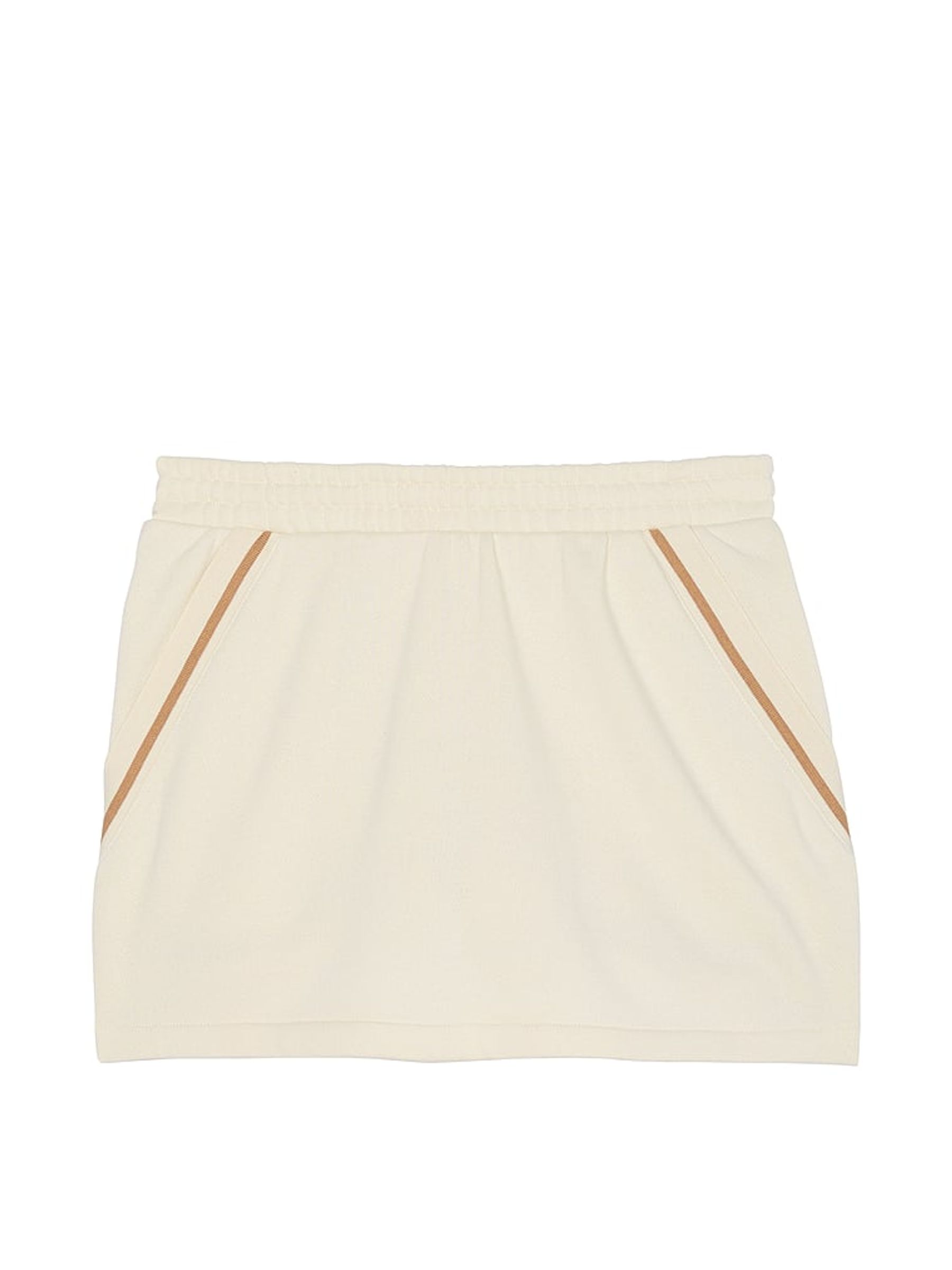White Shell Knitted Fleece Skort - Image 3 of 3