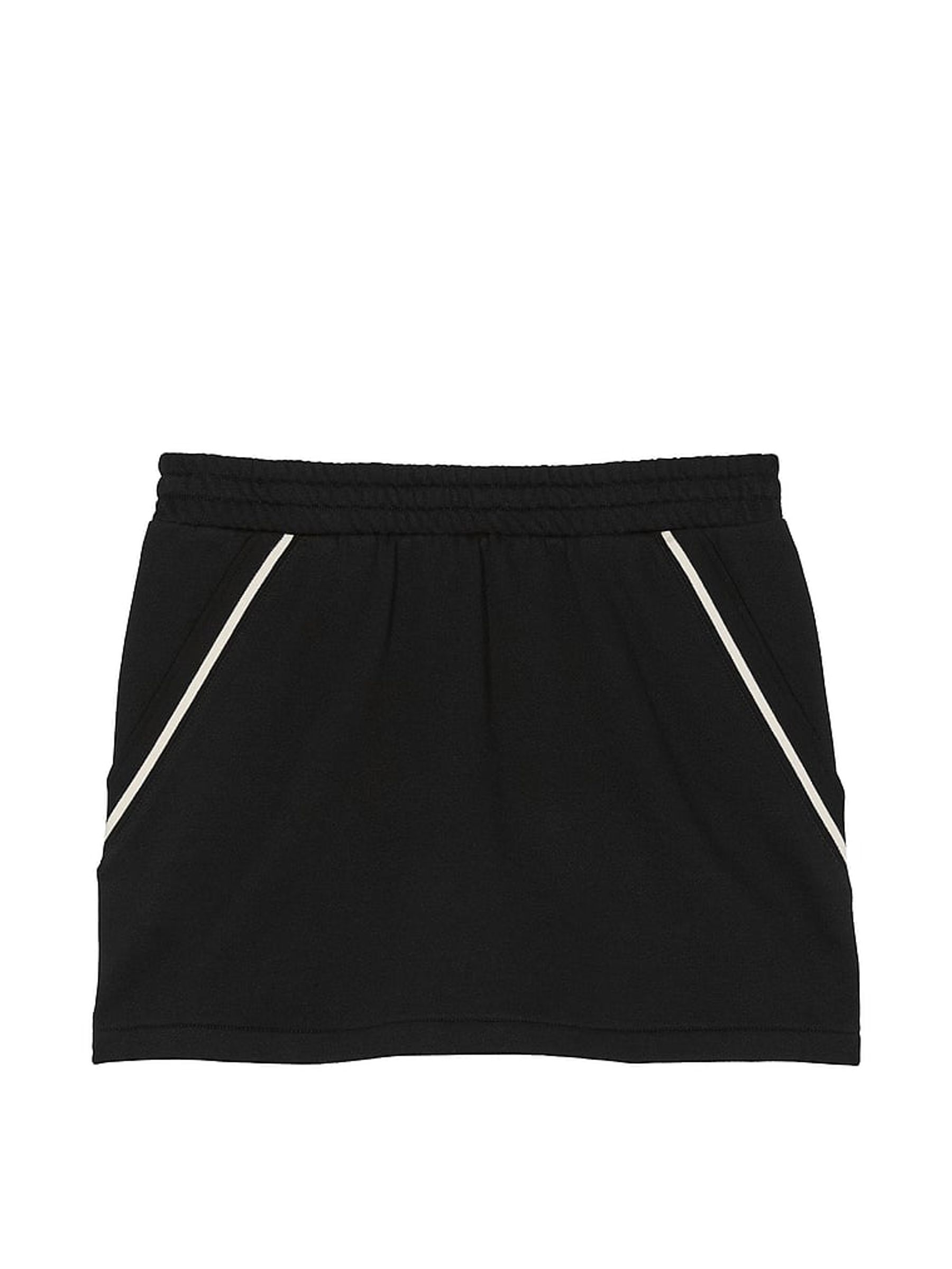 Black Knitted Fleece Skort - Image 4 of 4