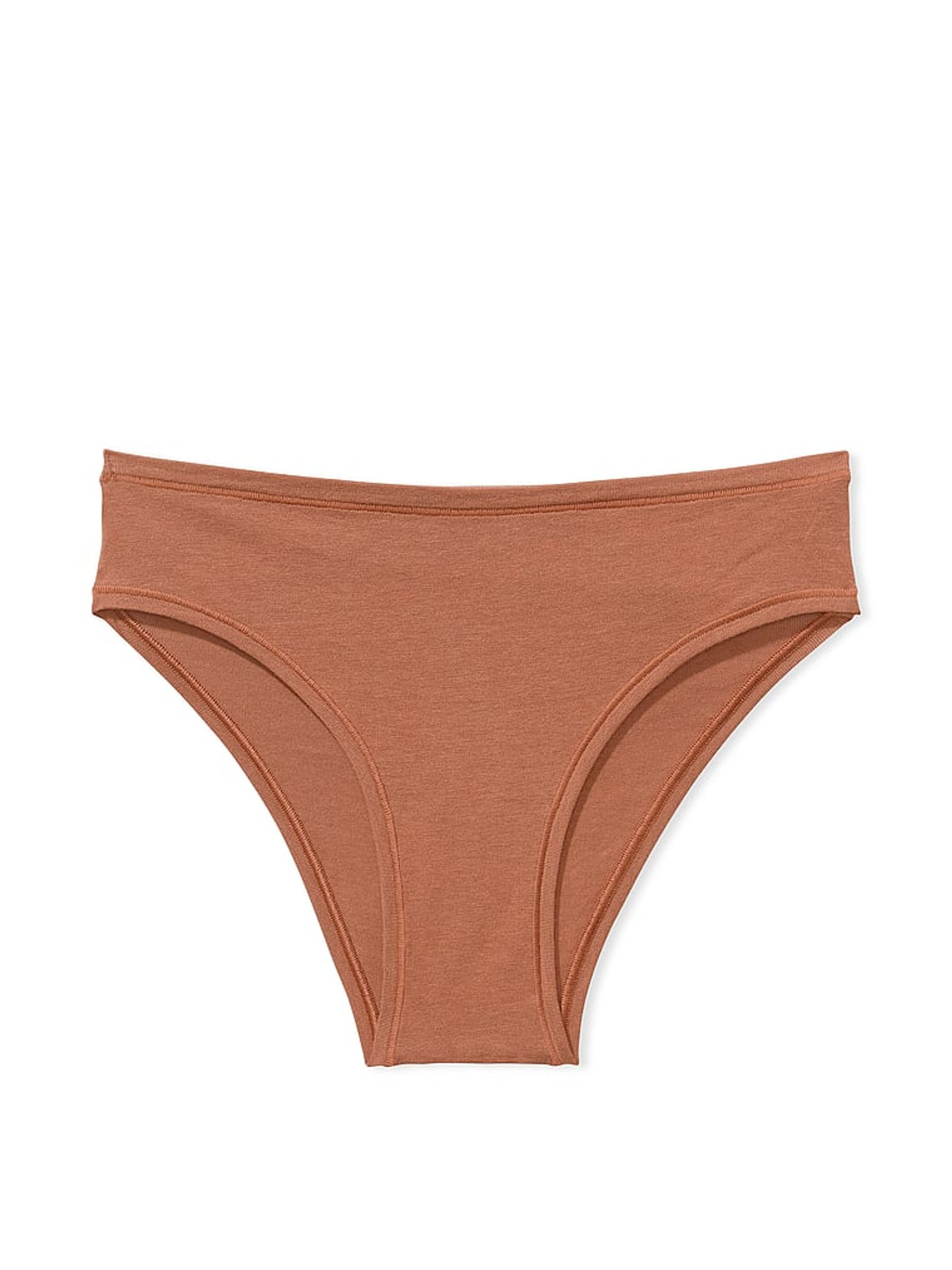 Caramel Nude Cheeky Cotton Knickers - Image 3 of 3