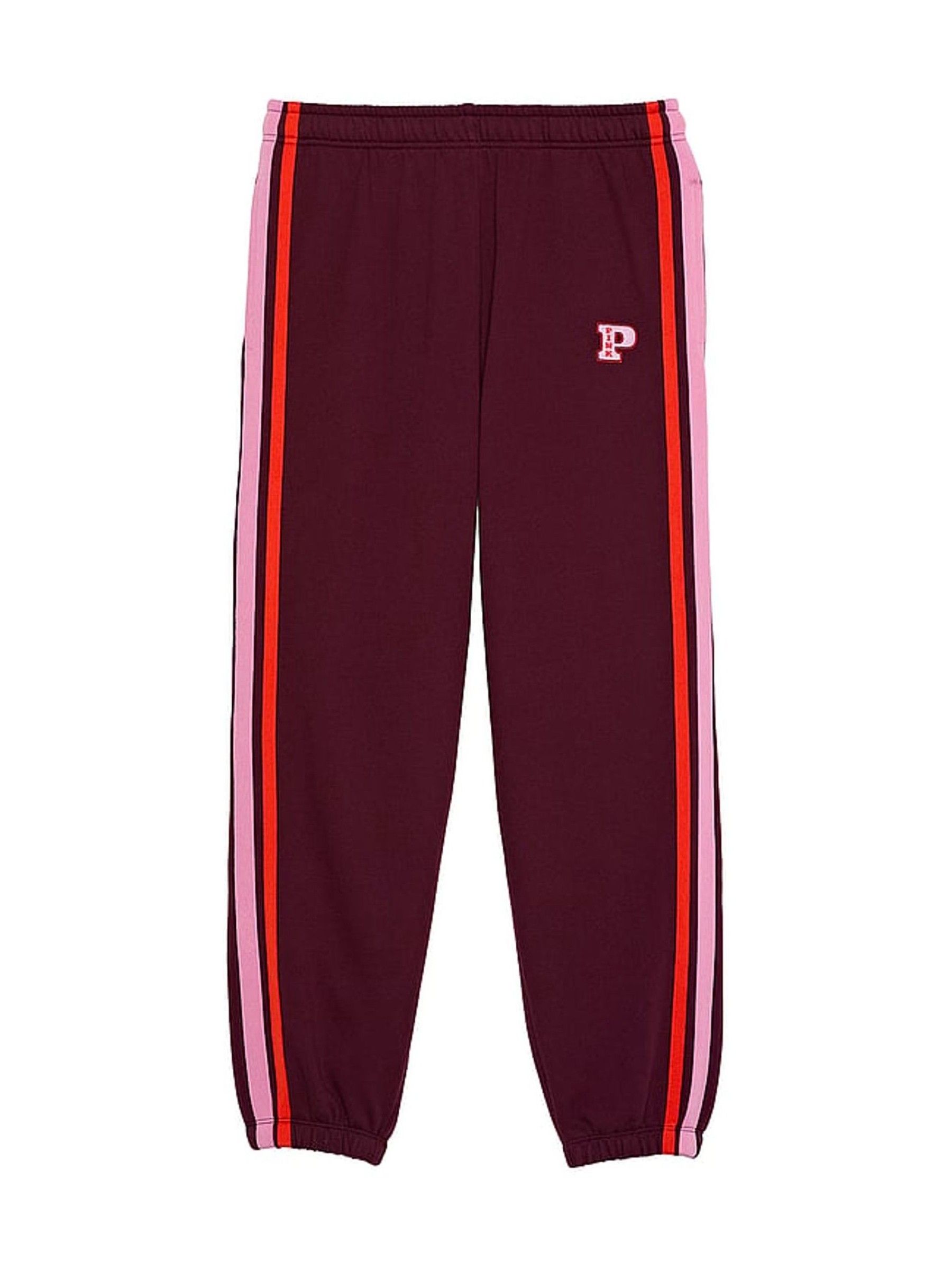 Purple Rose Cuffed Fleece Joggers - Image 3 of 4