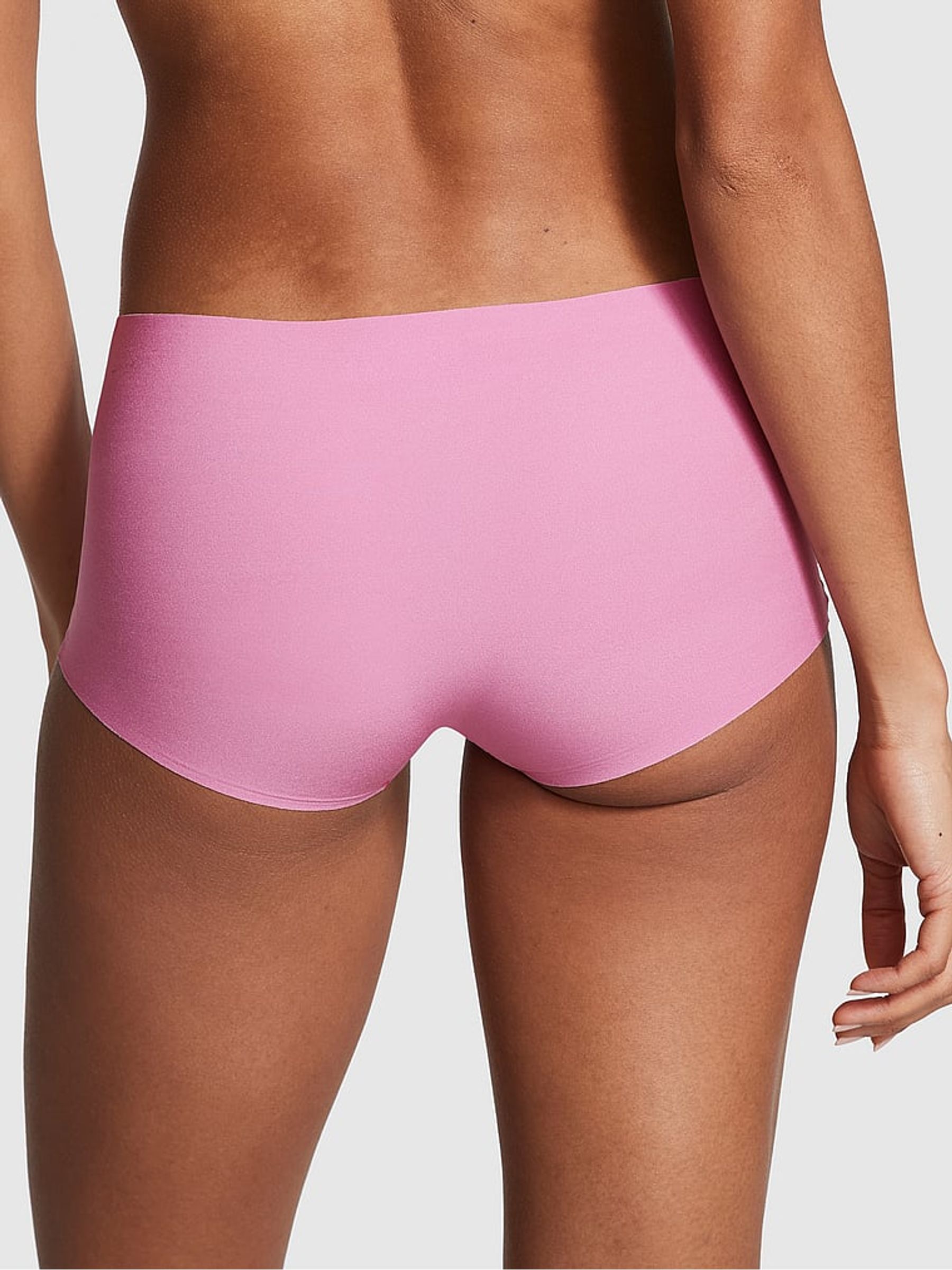Pink Moonstone Short No Show Lace Trim Hipster Knickers - Image 2 of 3