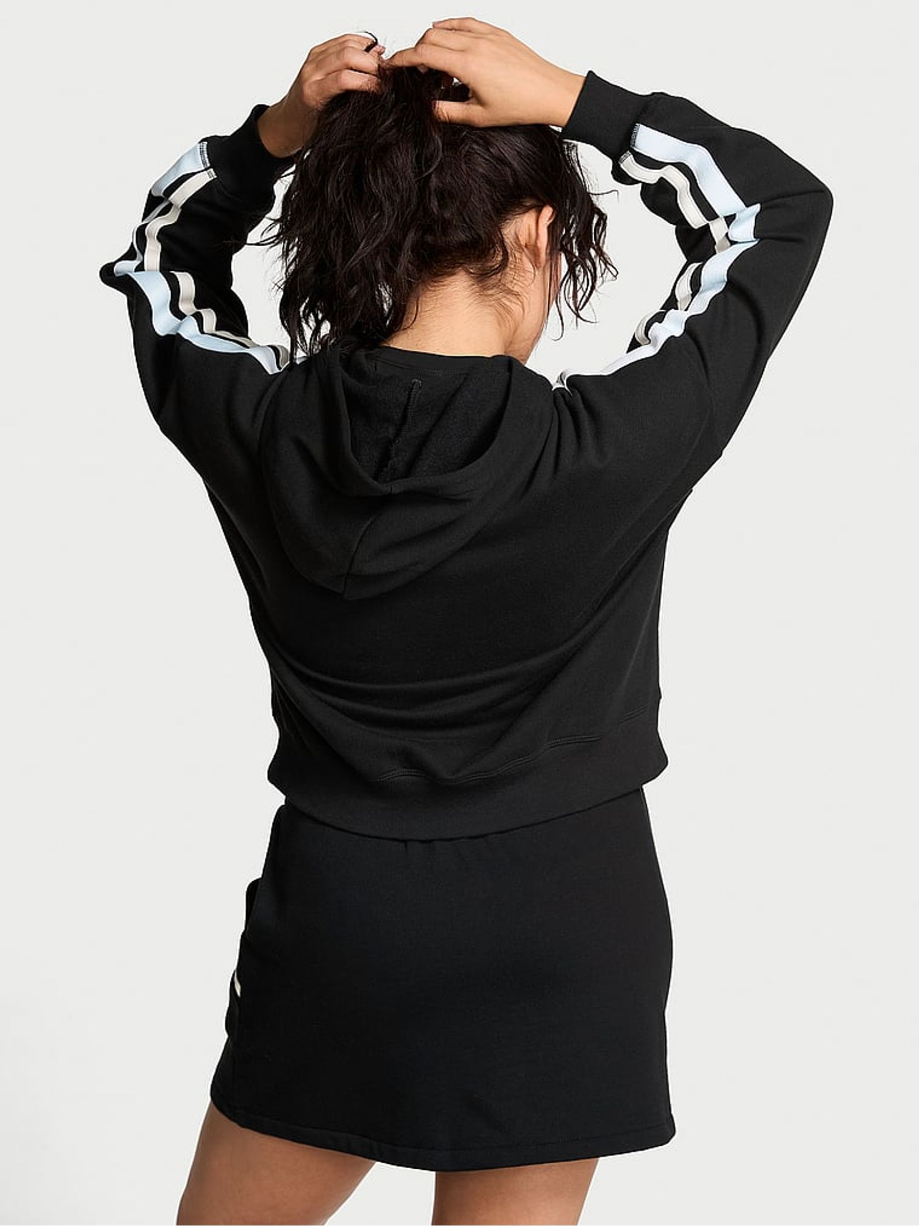 Black Pullover Fleece Hoodie - Image 2 of 4