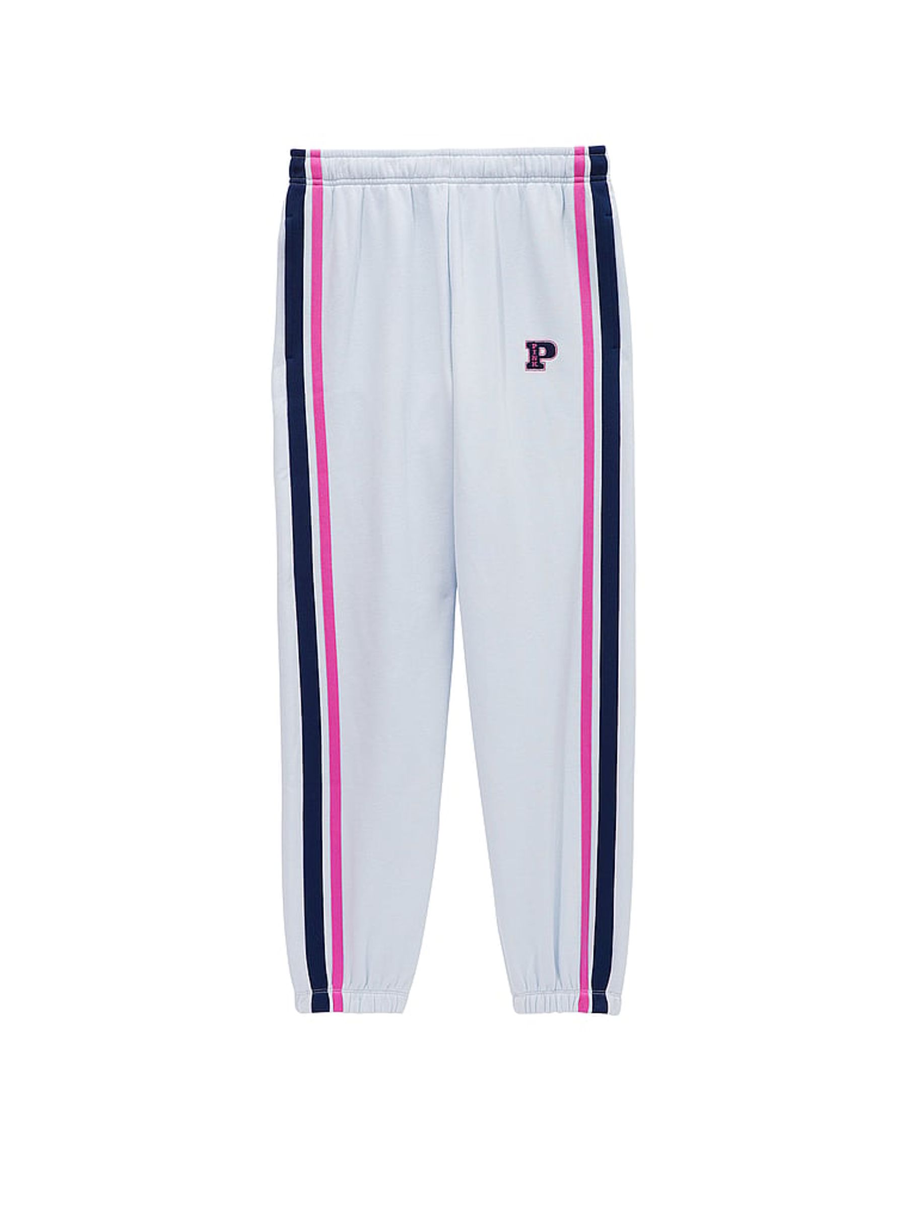 Hydrangea Blue Cuffed Fleece Joggers - Image 4 of 4
