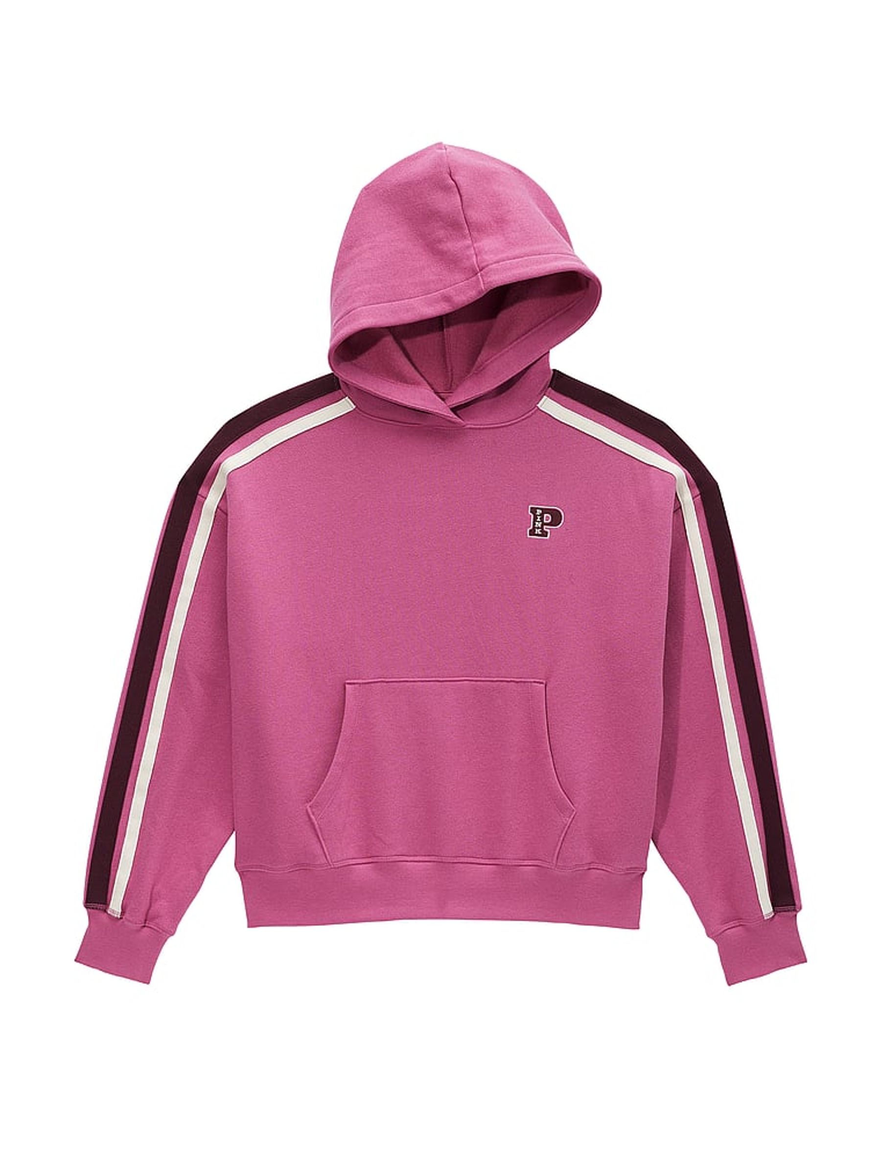 Pink Violet Pullover Fleece Hoodie - Image 3 of 3