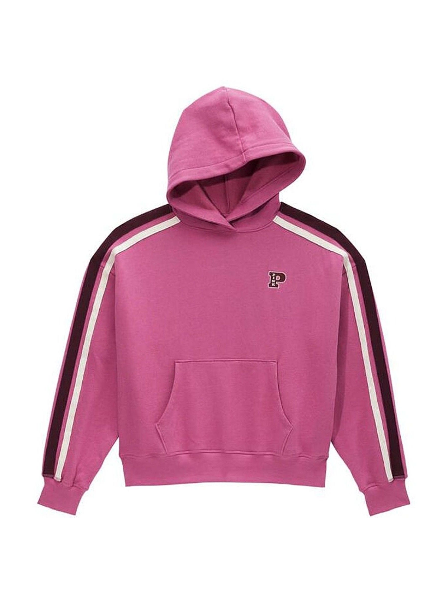 Pink Violet Pullover Fleece Hoodie - Image 4 of 4