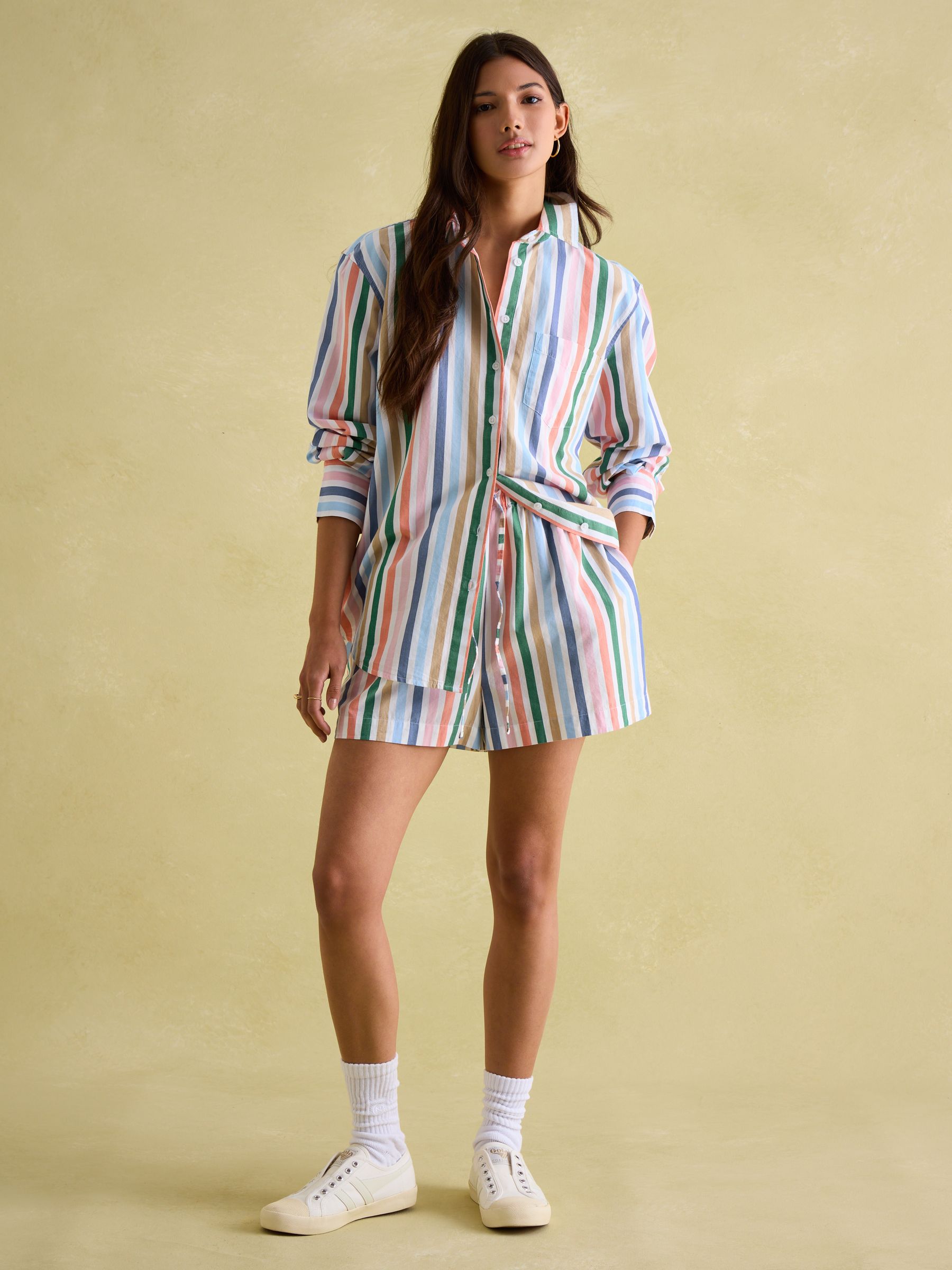 Amilla Stripe Cotton Shirt - Image 3 of 5