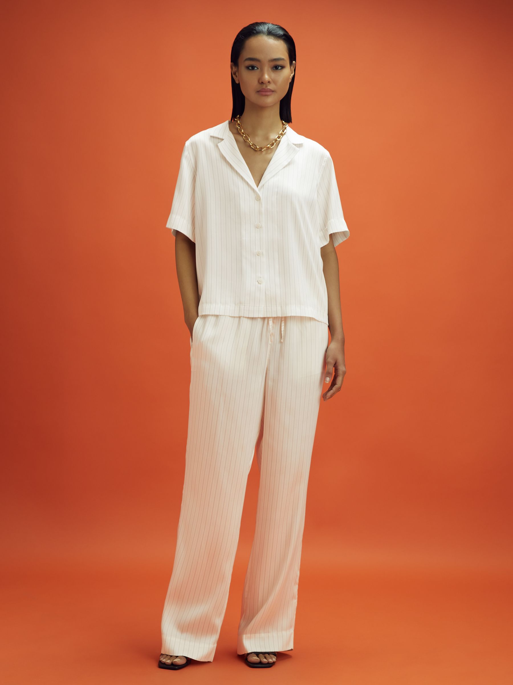 McLaren F1 Monte Carlo Exclusive Cuban Collar Shirt in White Multi - Image 3 of 9