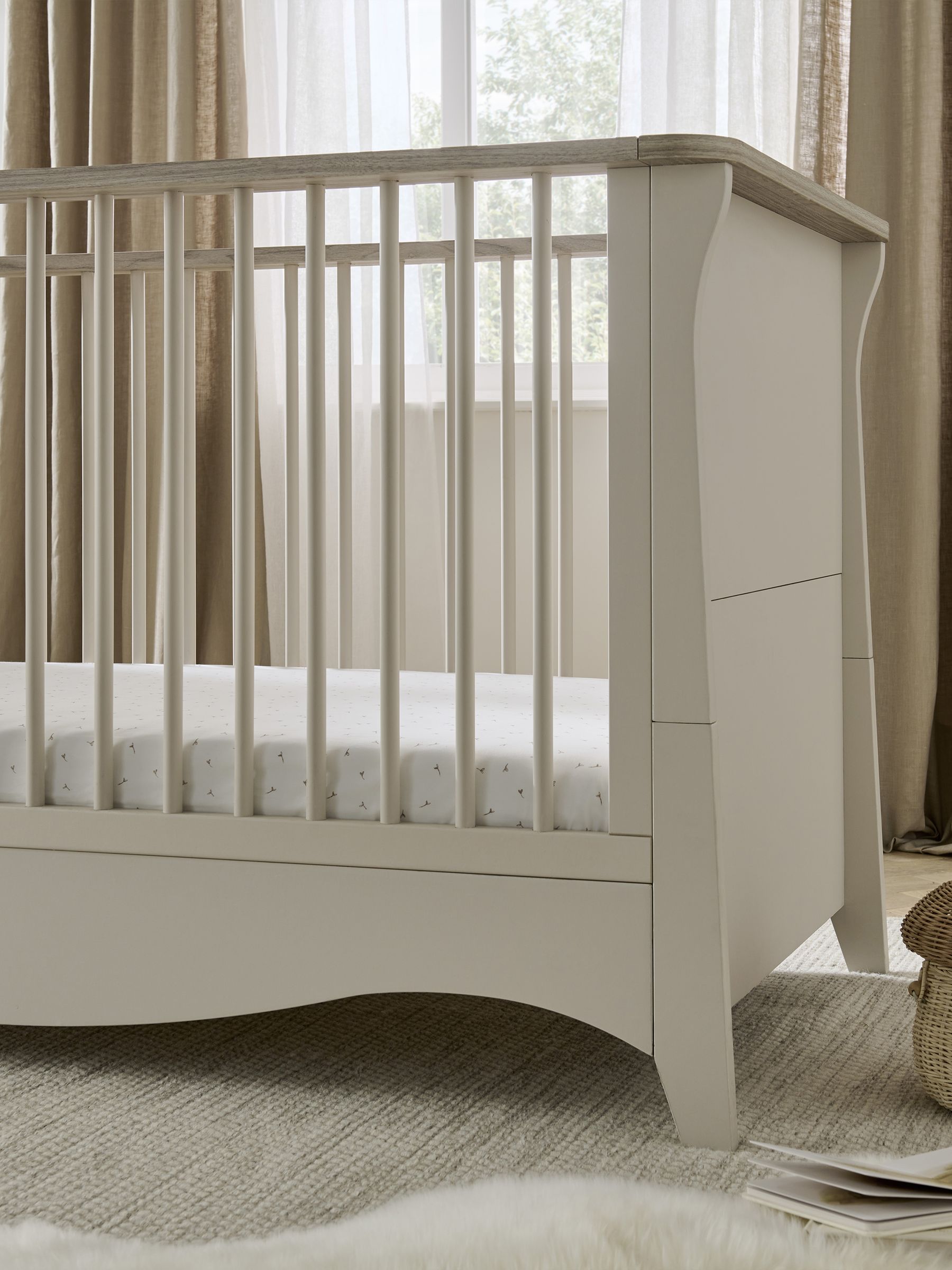 CuddleCo Cashmere Clara Cot Bed - Image 4 of 6