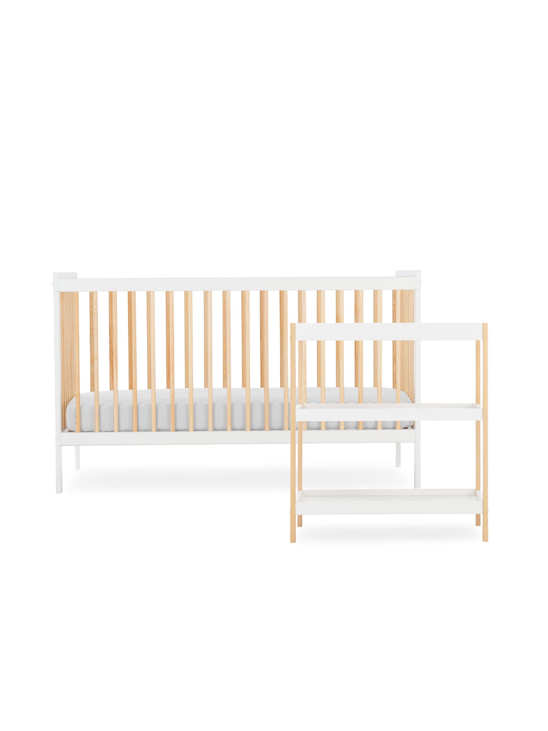CuddleCo White Nola 2 Piece Nursery Furniture Set - Image 5 of 7