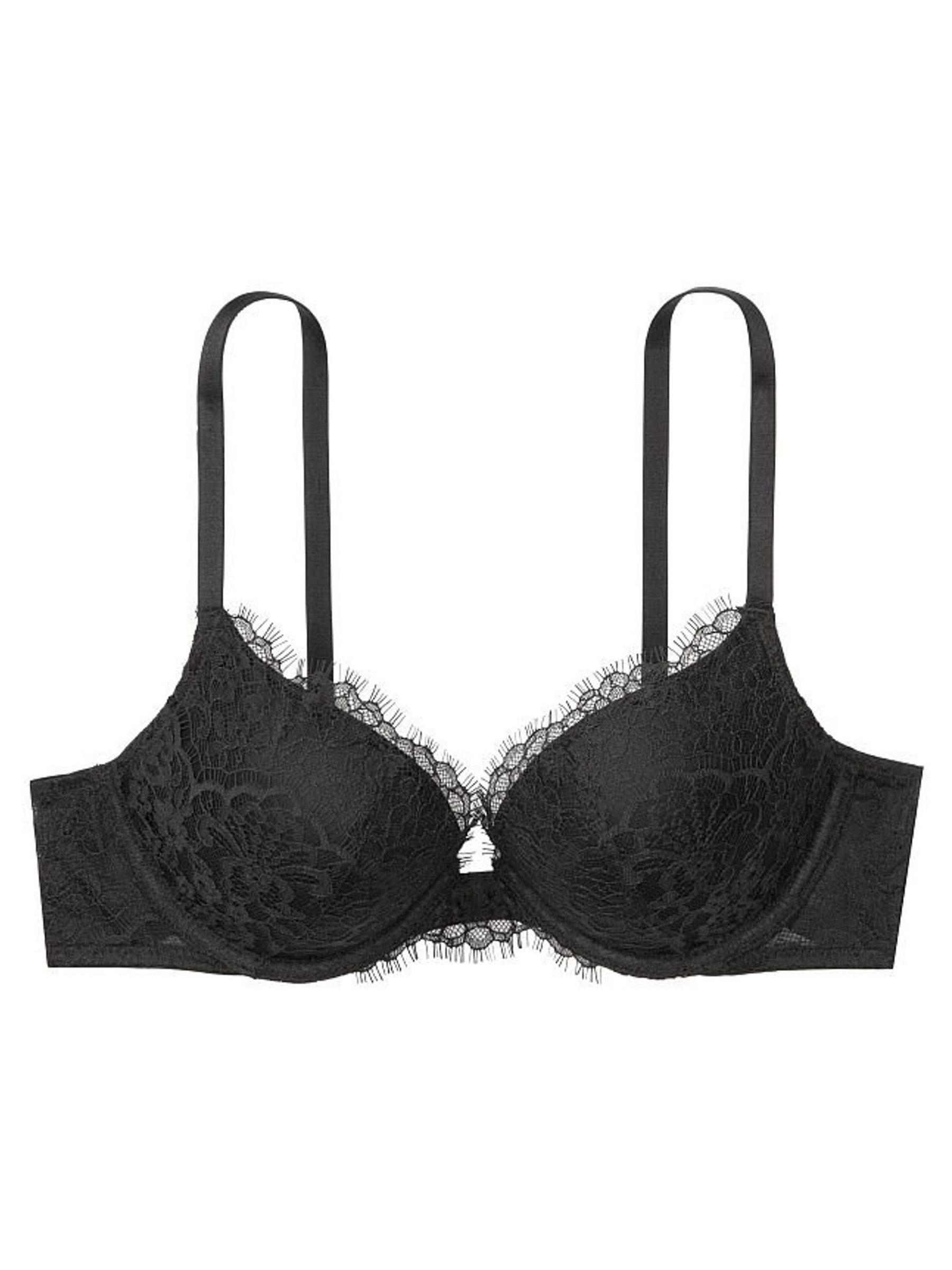 Black Lace Push Up Bra - Image 3 of 3