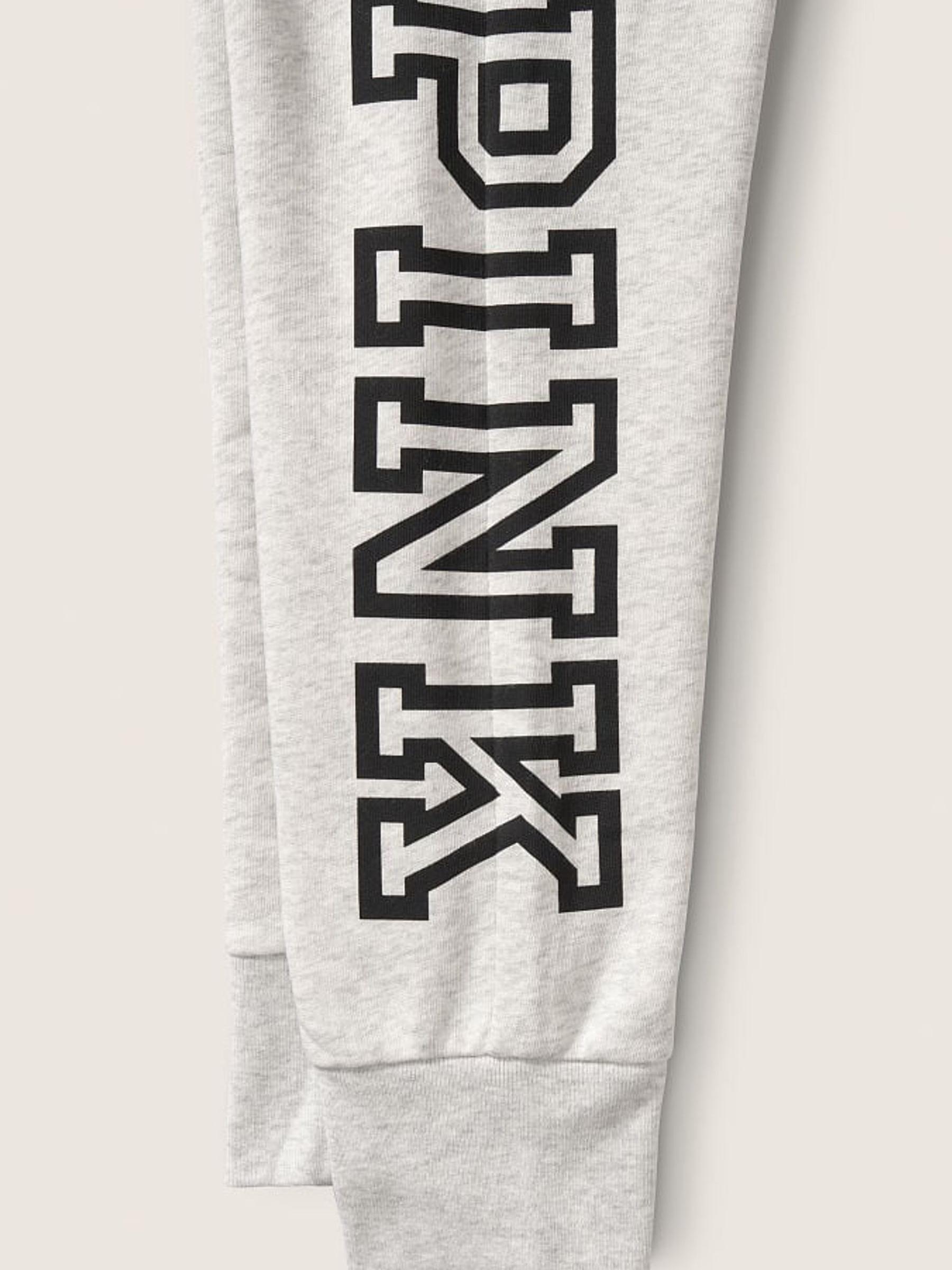 Heather Stone Grey Fleece Lounge Jogger - Image 5 of 5