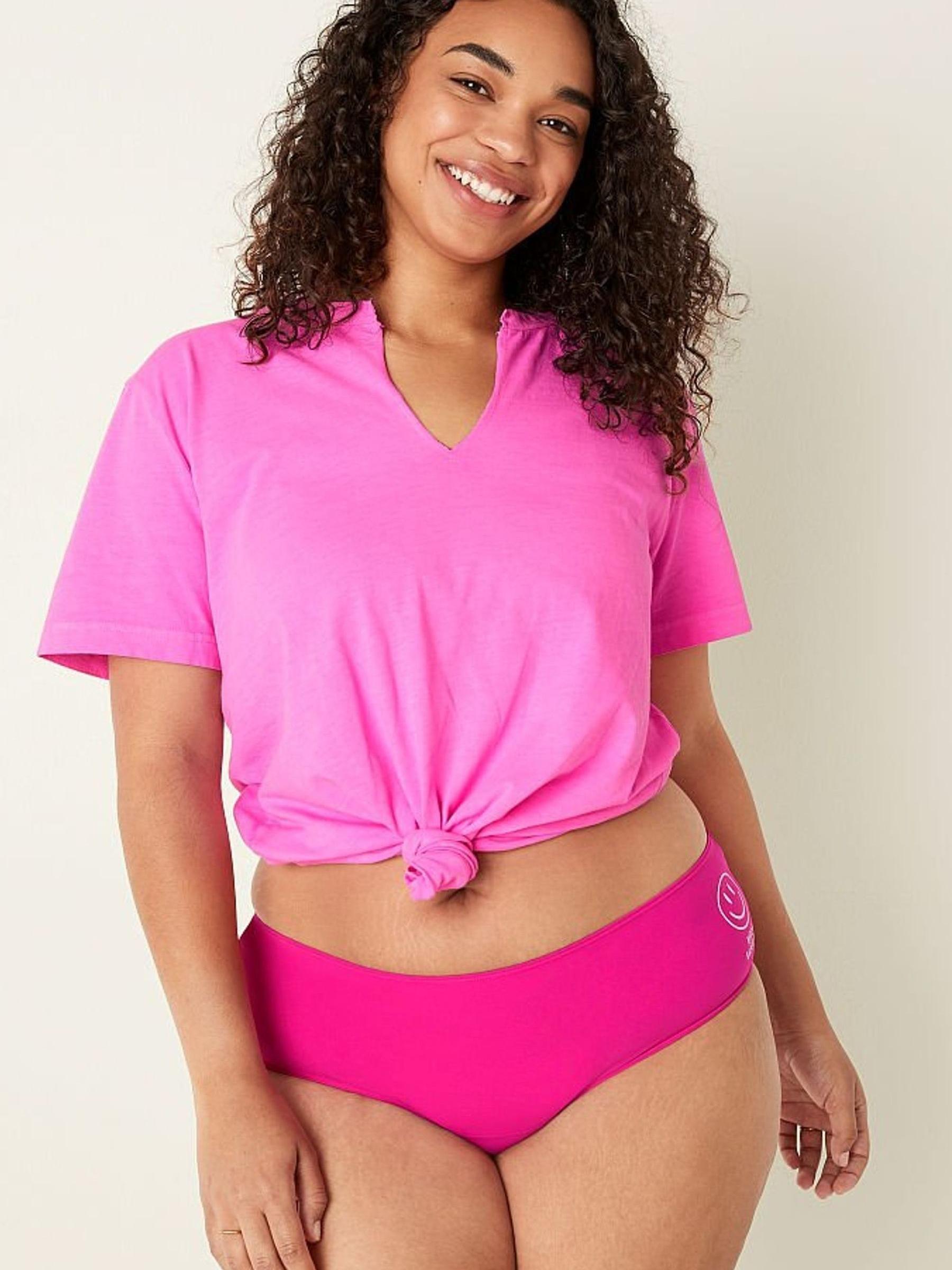 Neon Fuchsia Purple Period Hipster Knicker - Image 1 of 4