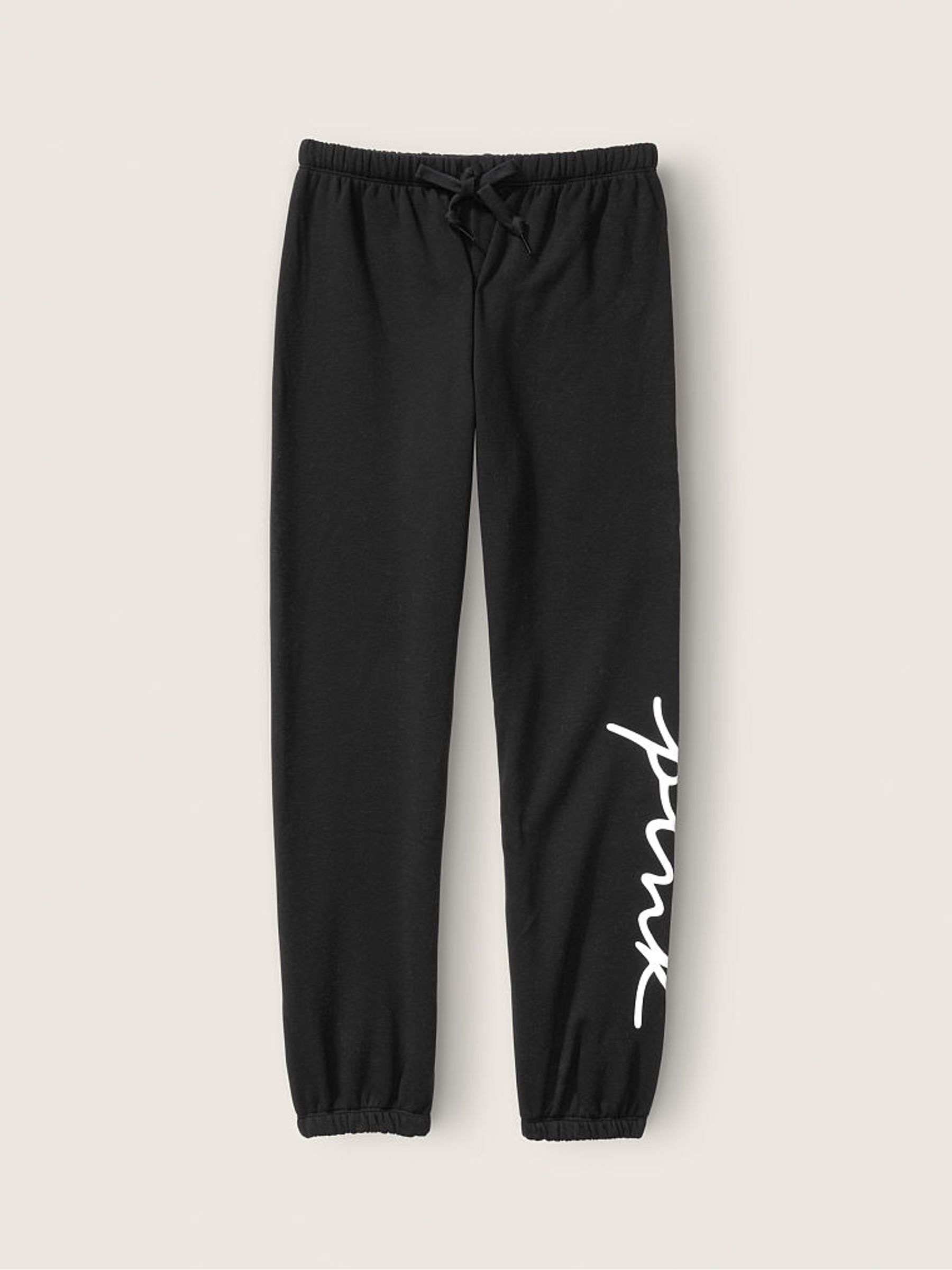Pure Black Script Script Logo Jogger - Image 3 of 4