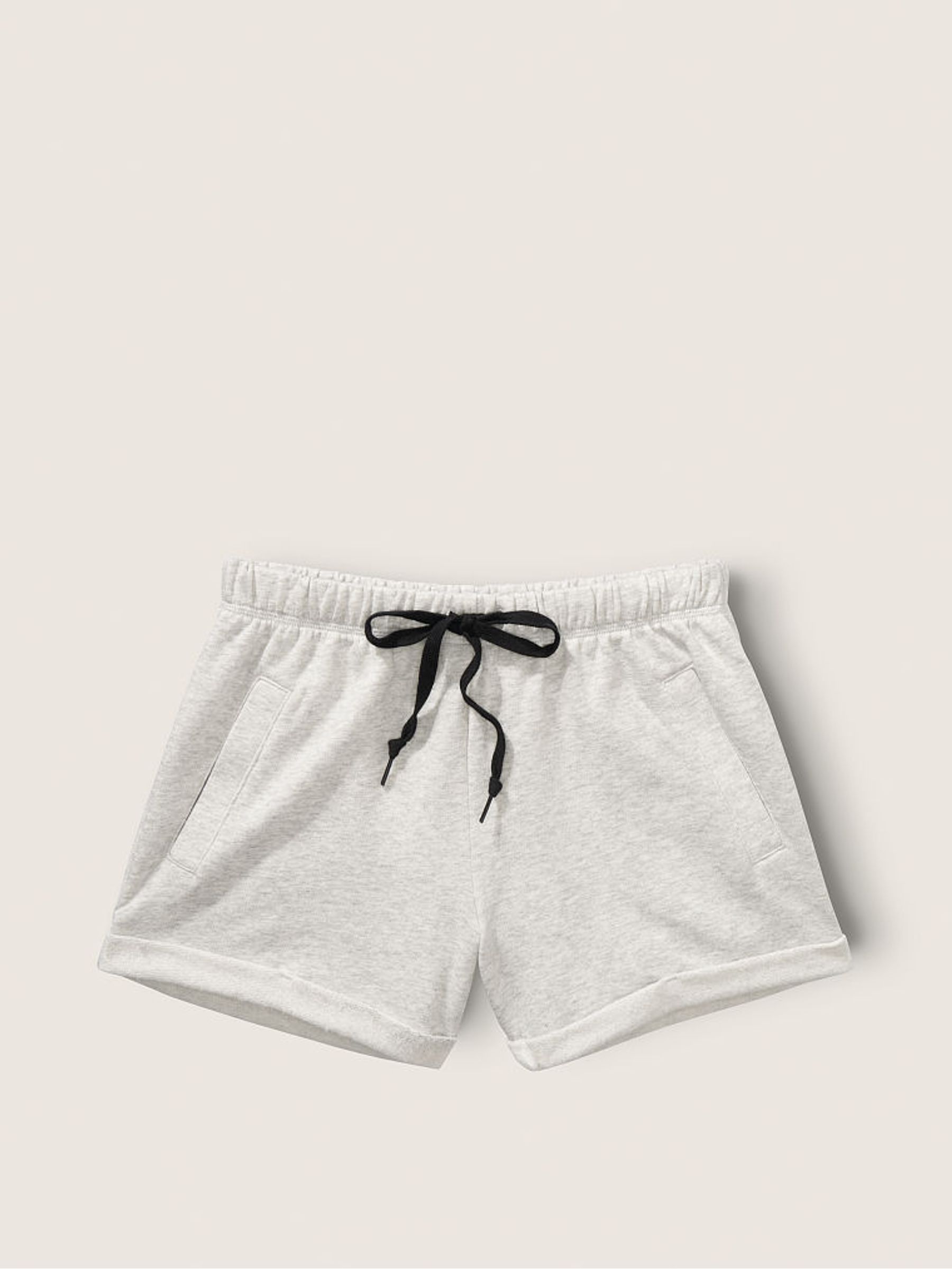 Heather Stone Grey Logo Lounge Short - Image 4 of 5