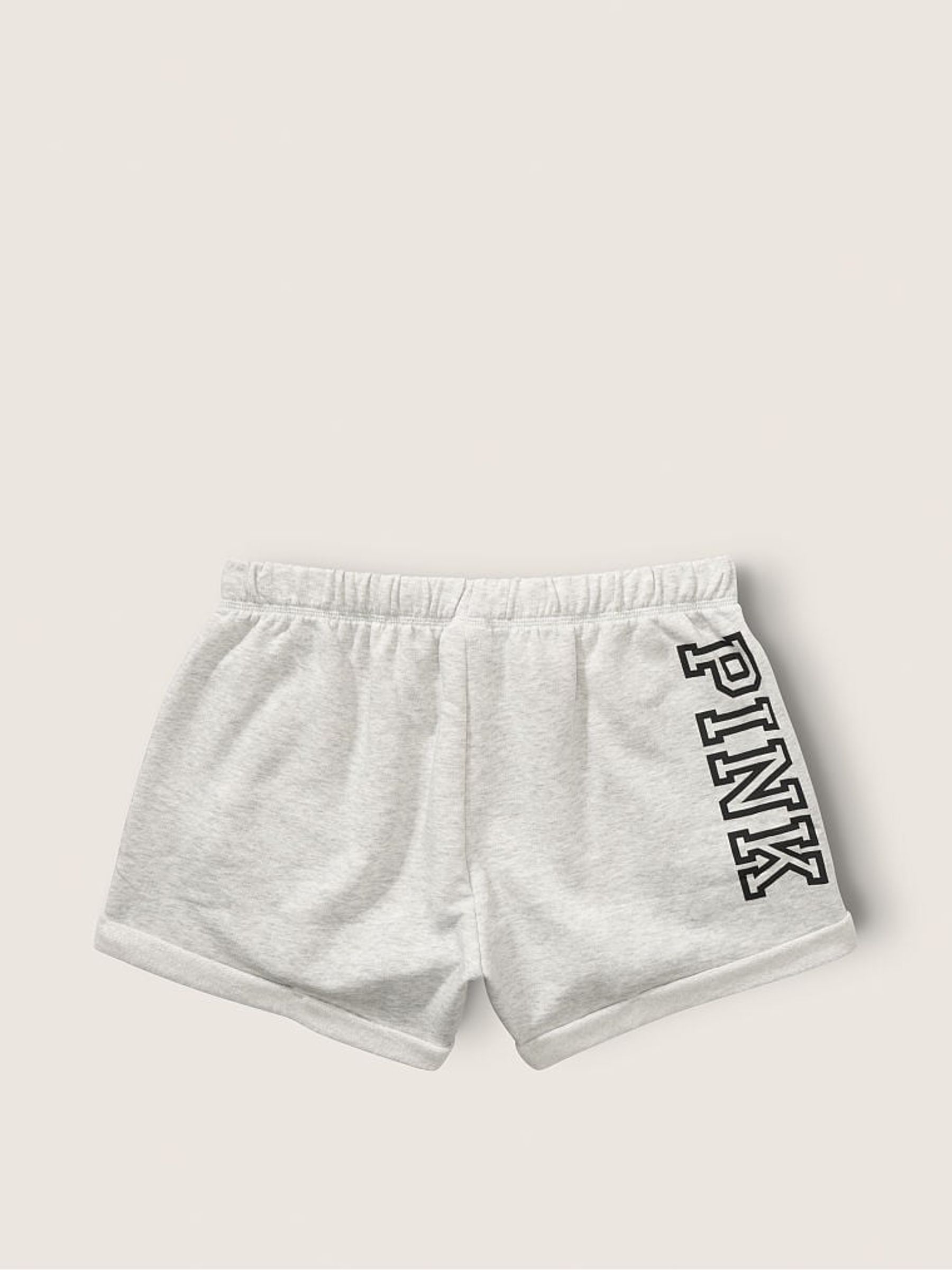 Heather Stone Grey Logo Lounge Short - Image 5 of 5