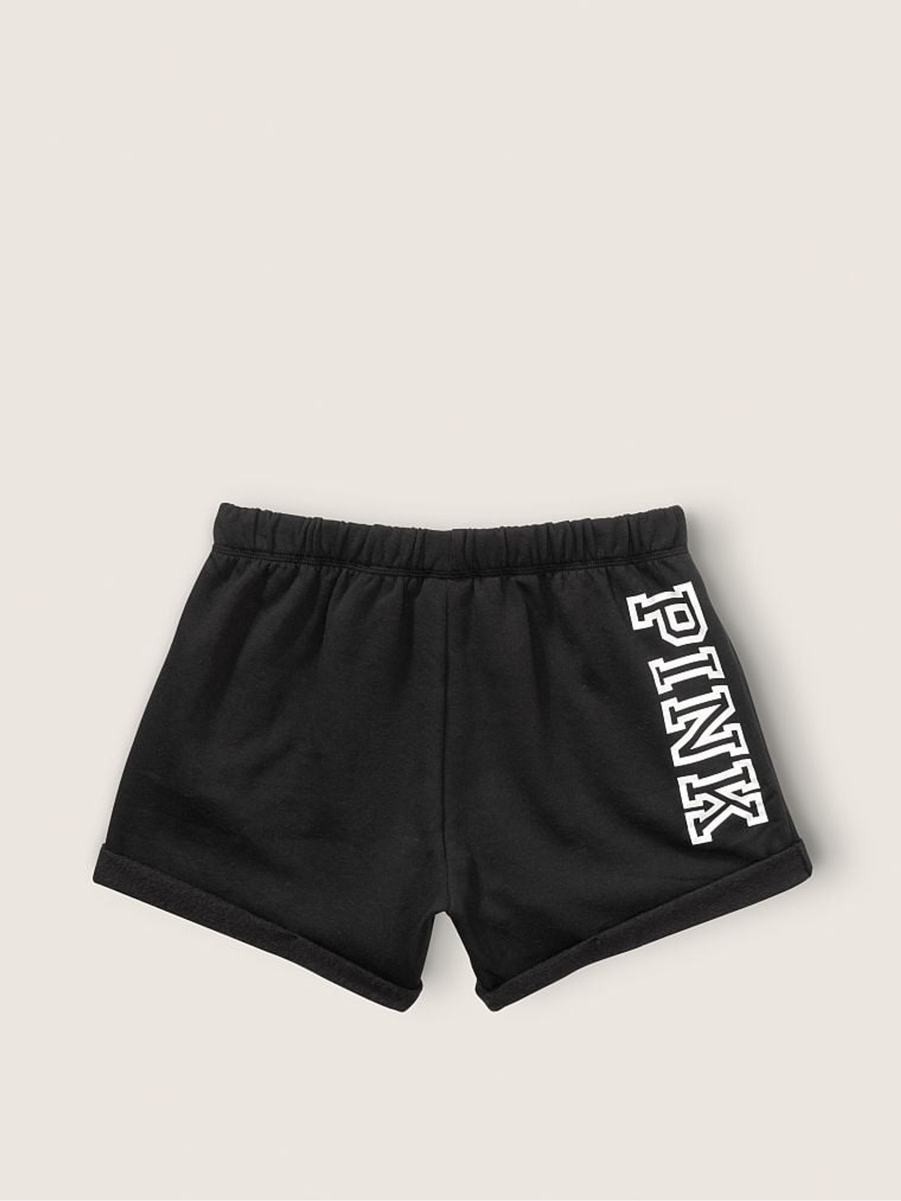 Pure Black Logo Lounge Short - Image 5 of 5