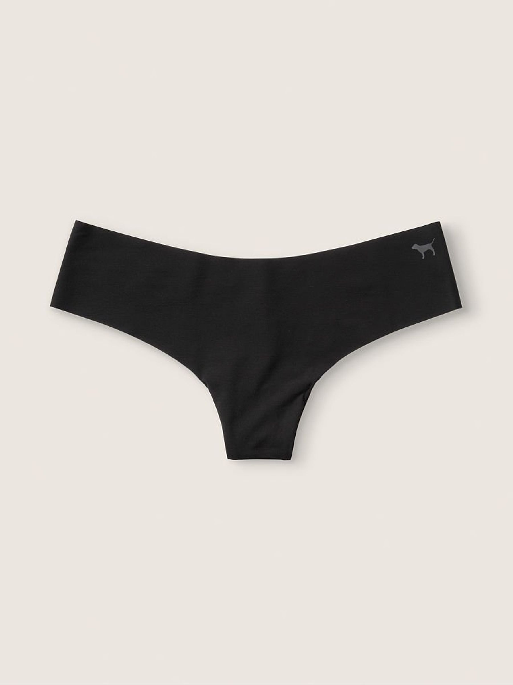 Pure Black No Show Thong Knickers - Image 1 of 1